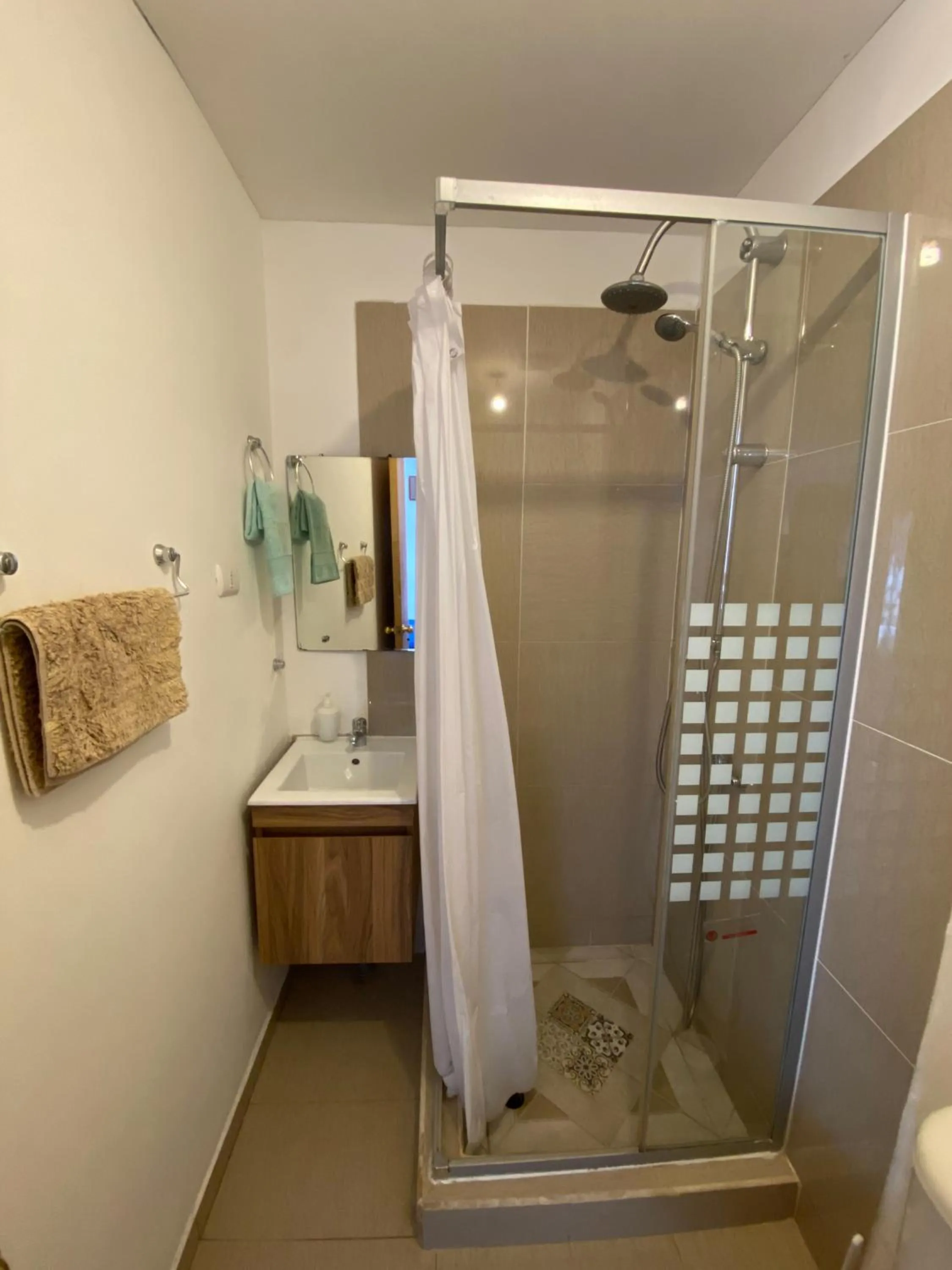 Shower in Rey Lagarto Hostel