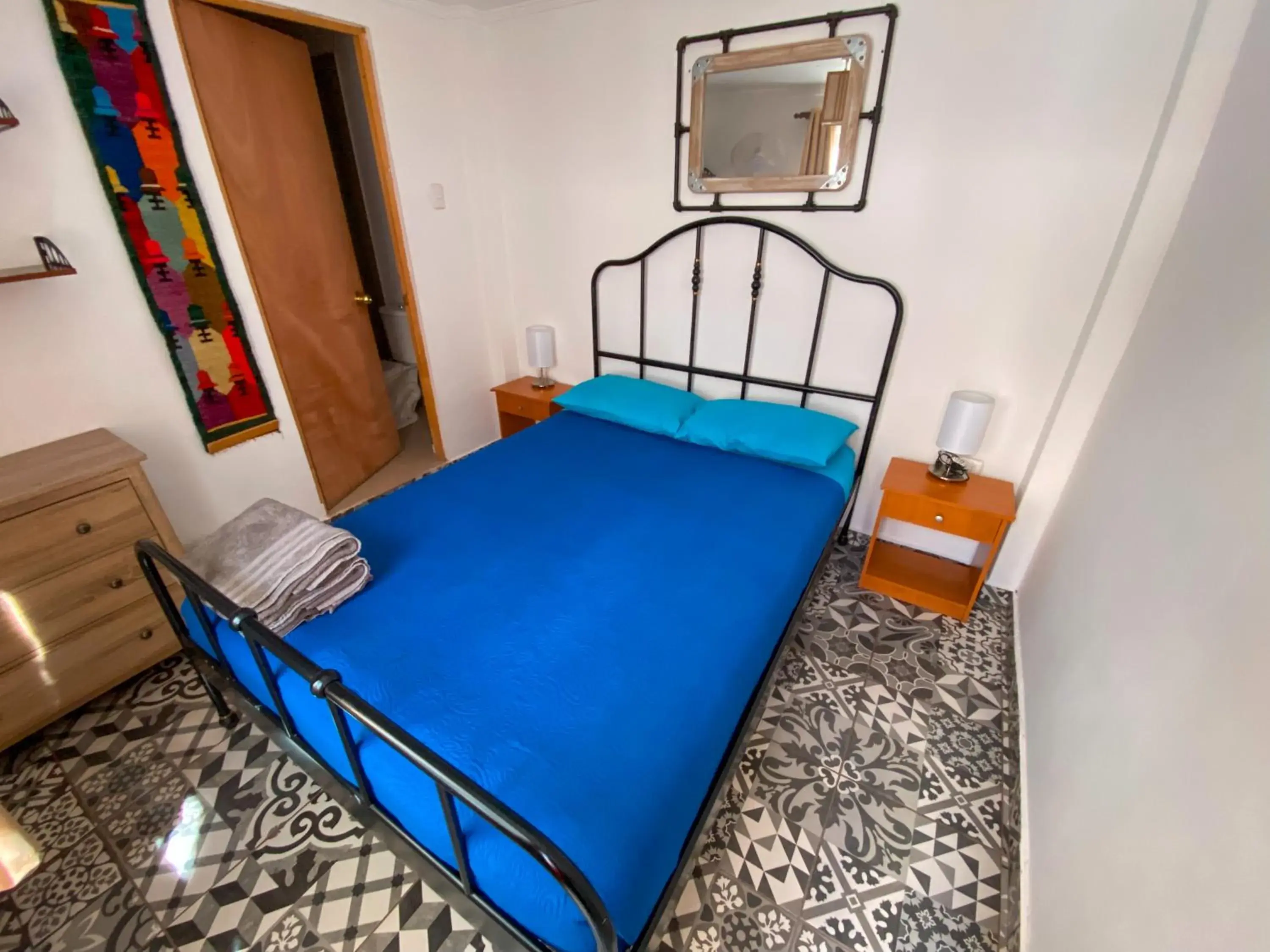 Double Room with Private Bathroom in Rey Lagarto Hostel Double Room with Private Bathroom in Rey Lagarto Hostel