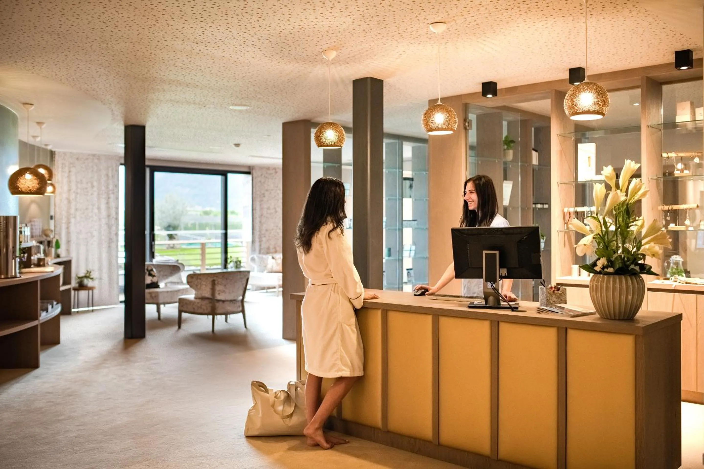 Lobby or reception in Weinegg Wellviva Resort