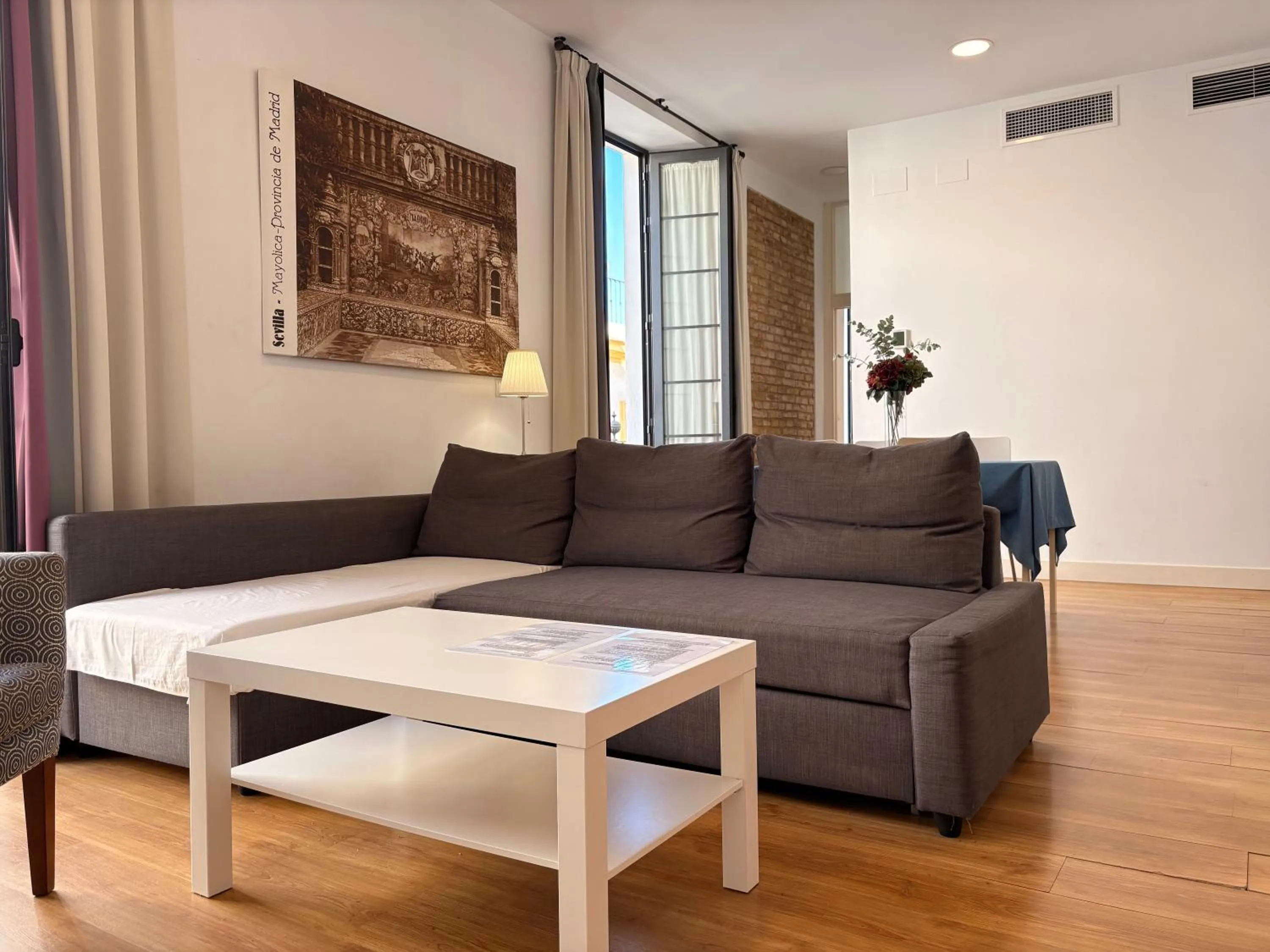 Living room in Life Apartments Alberto Lista