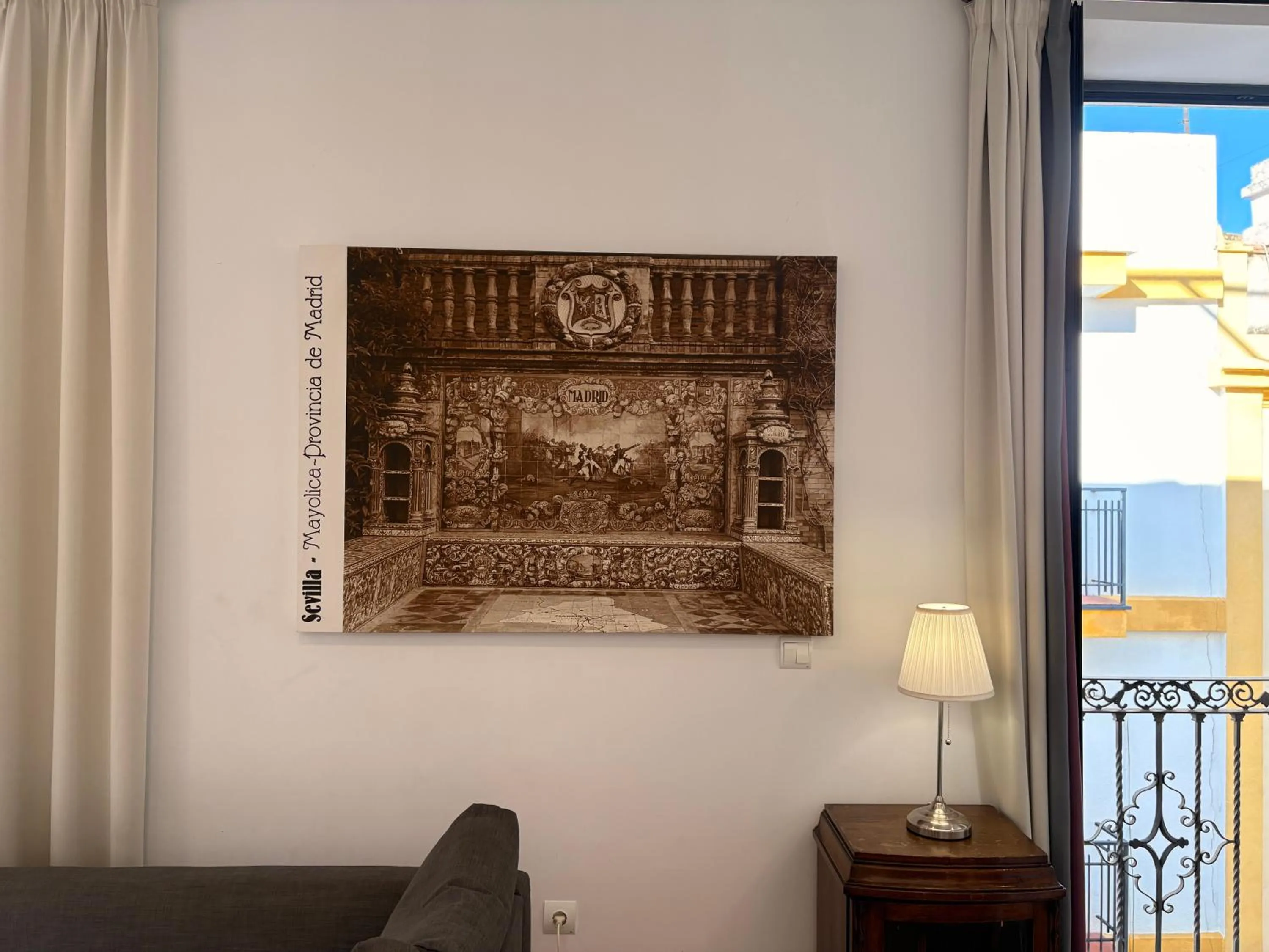 Living room in Life Apartments Alberto Lista