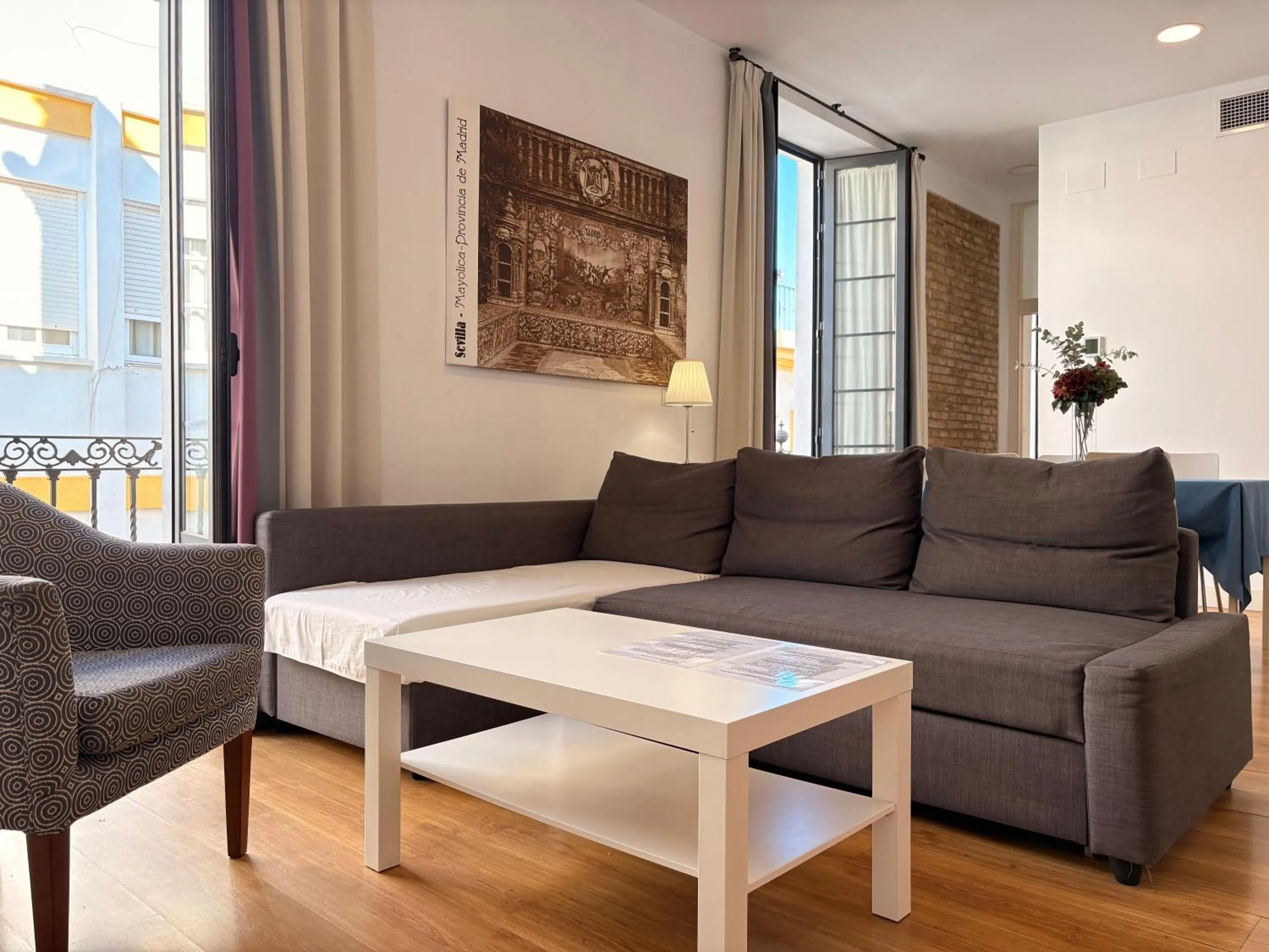 Living room in Life Apartments Alberto Lista