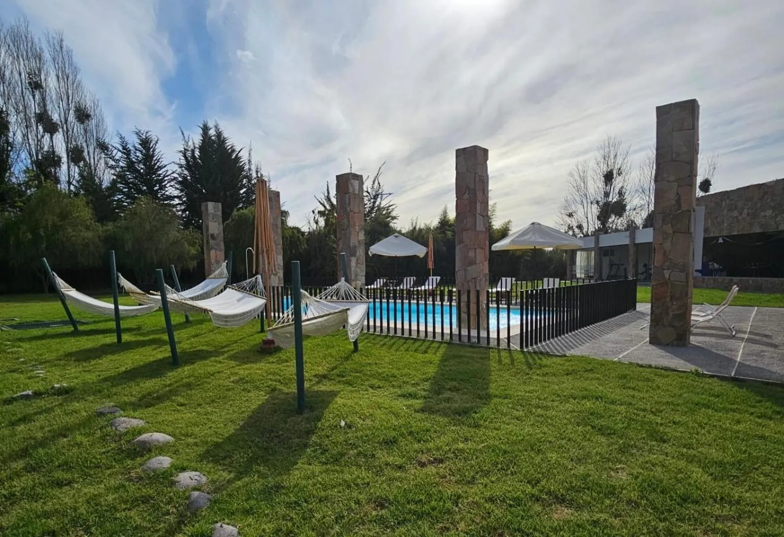 Garden view in Hotel Limari