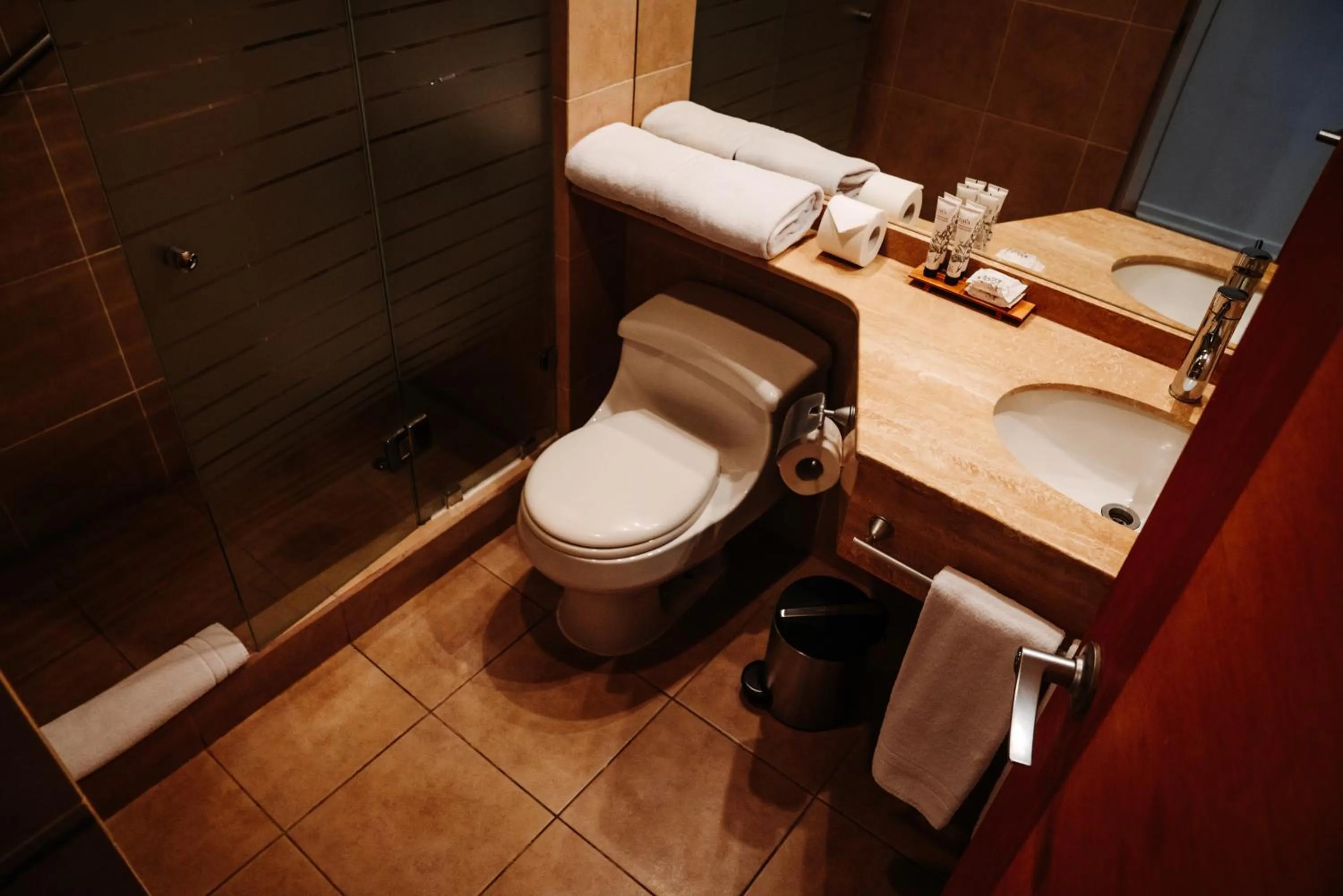 Shower in Hotel Limari