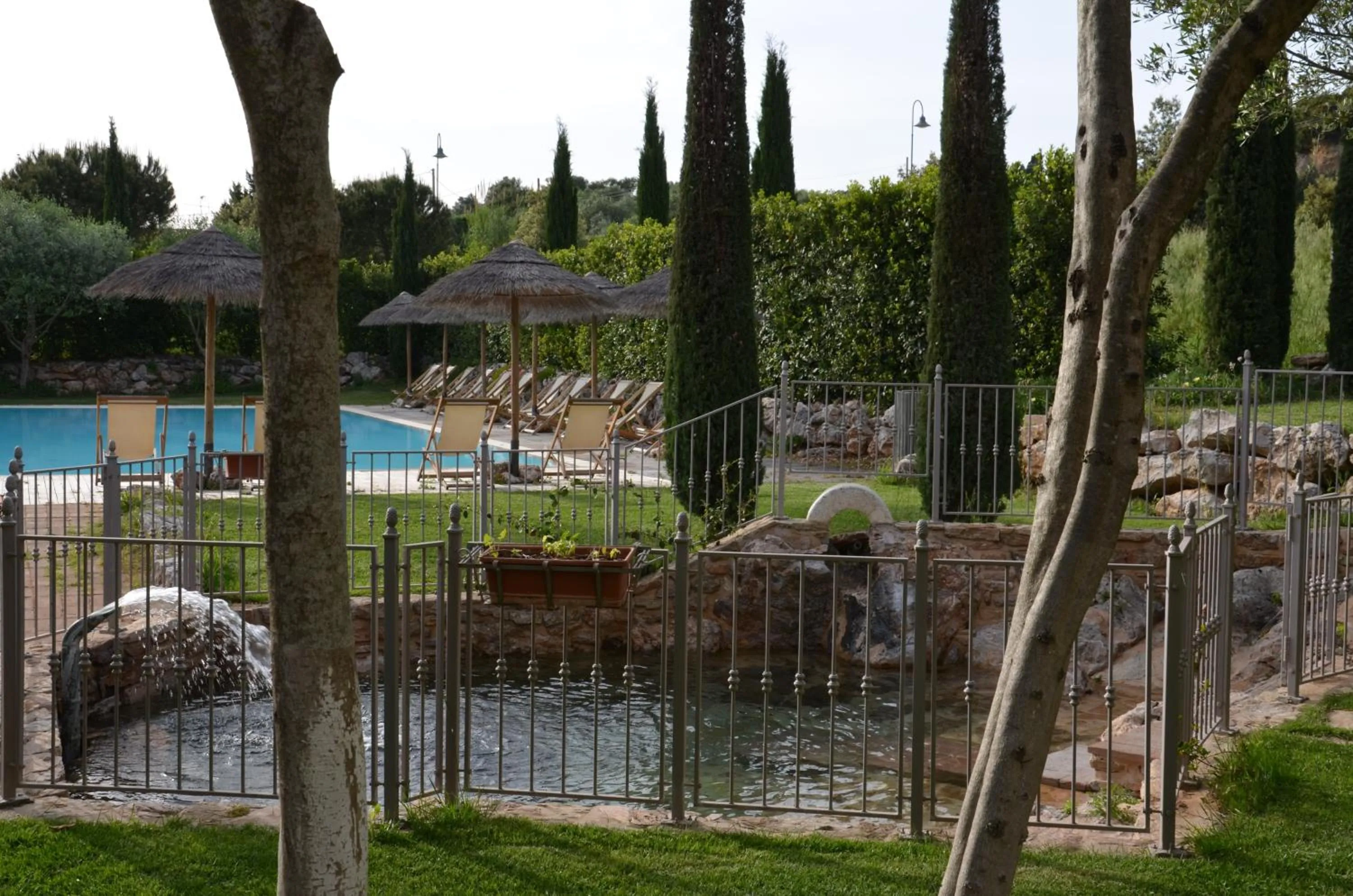 Hot Spring Bath in Villa Terme Di Caldana B&B