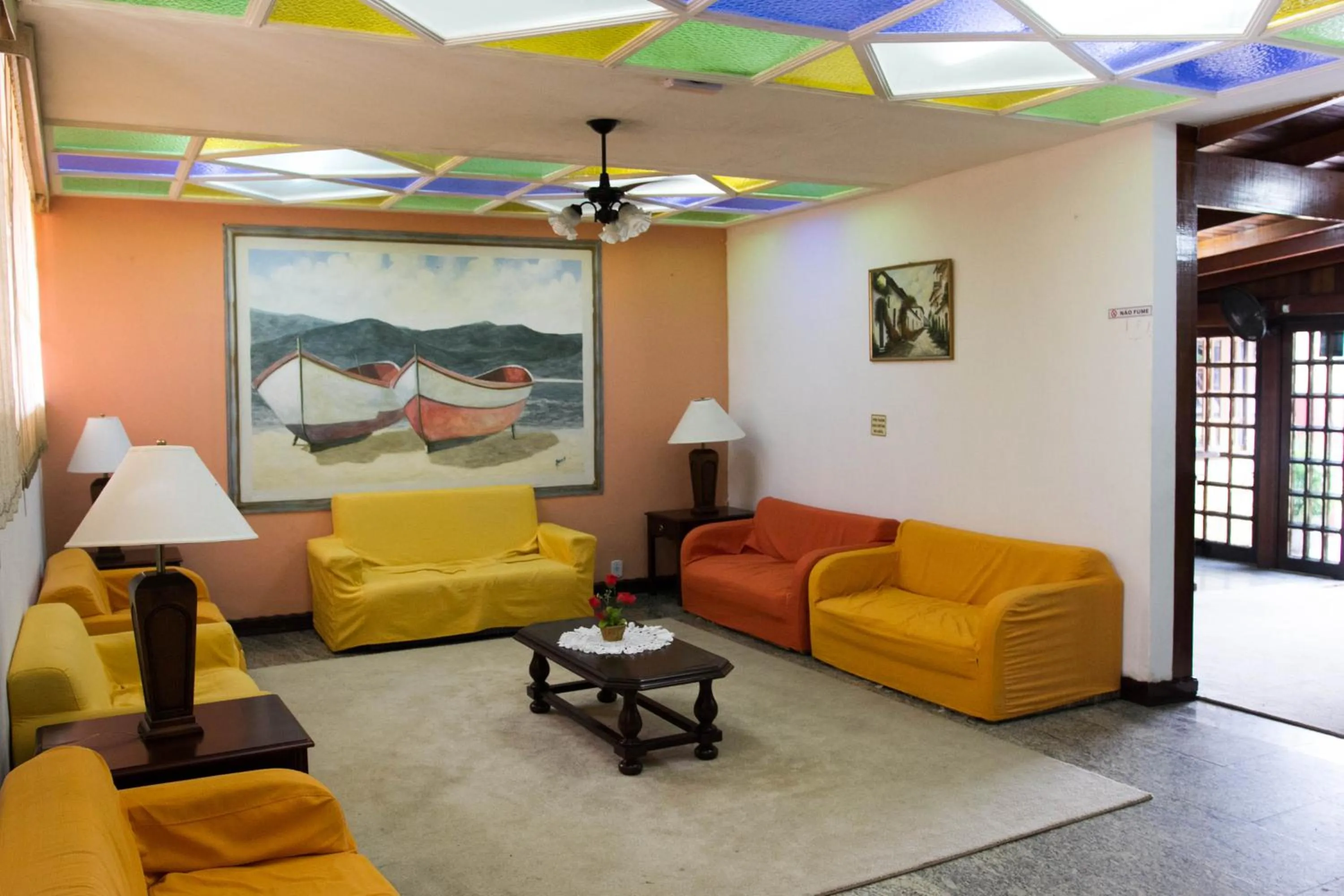 Lobby or reception in Hotel Águas Vivas