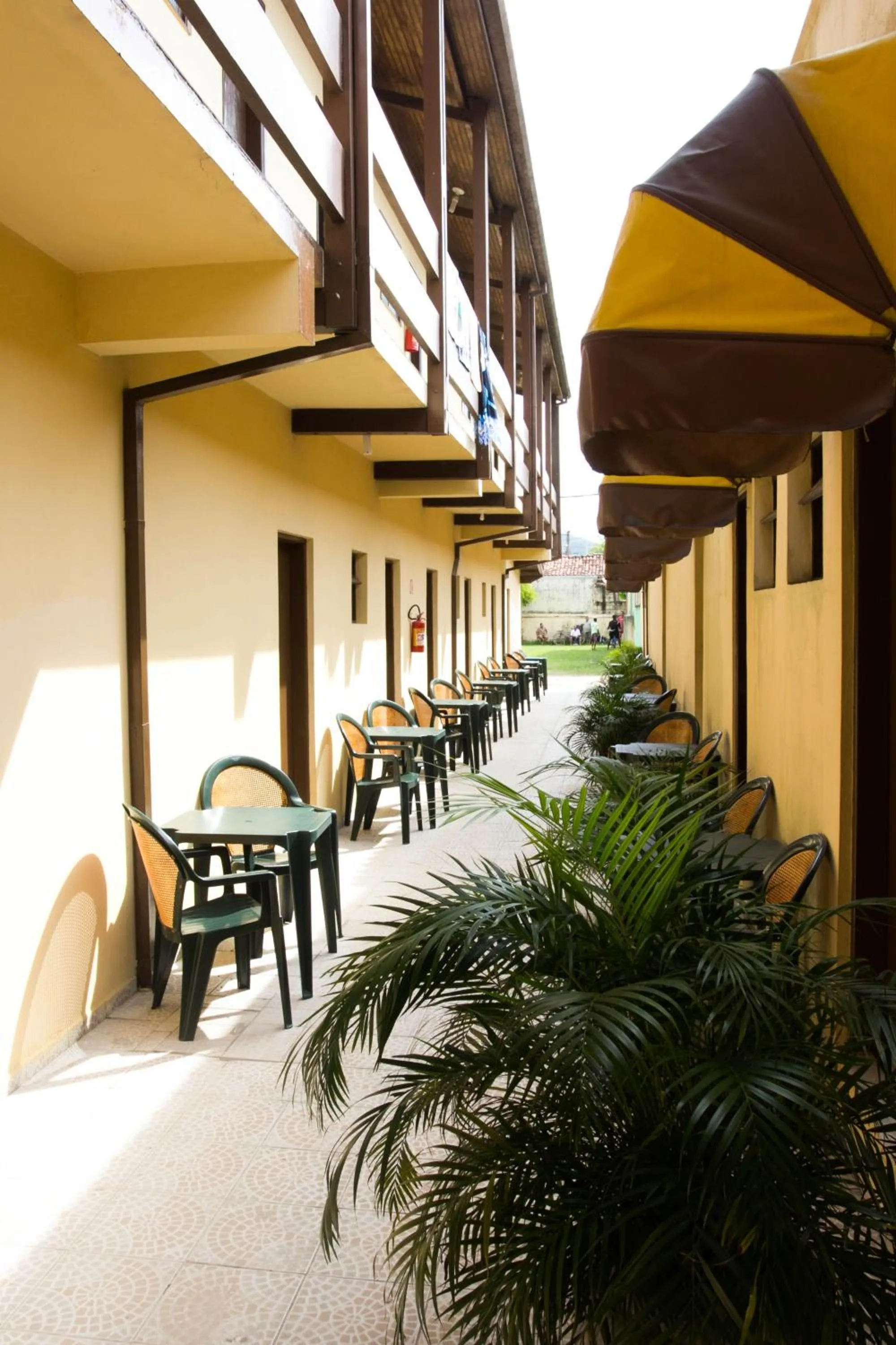 Balcony/Terrace in Hotel Águas Vivas