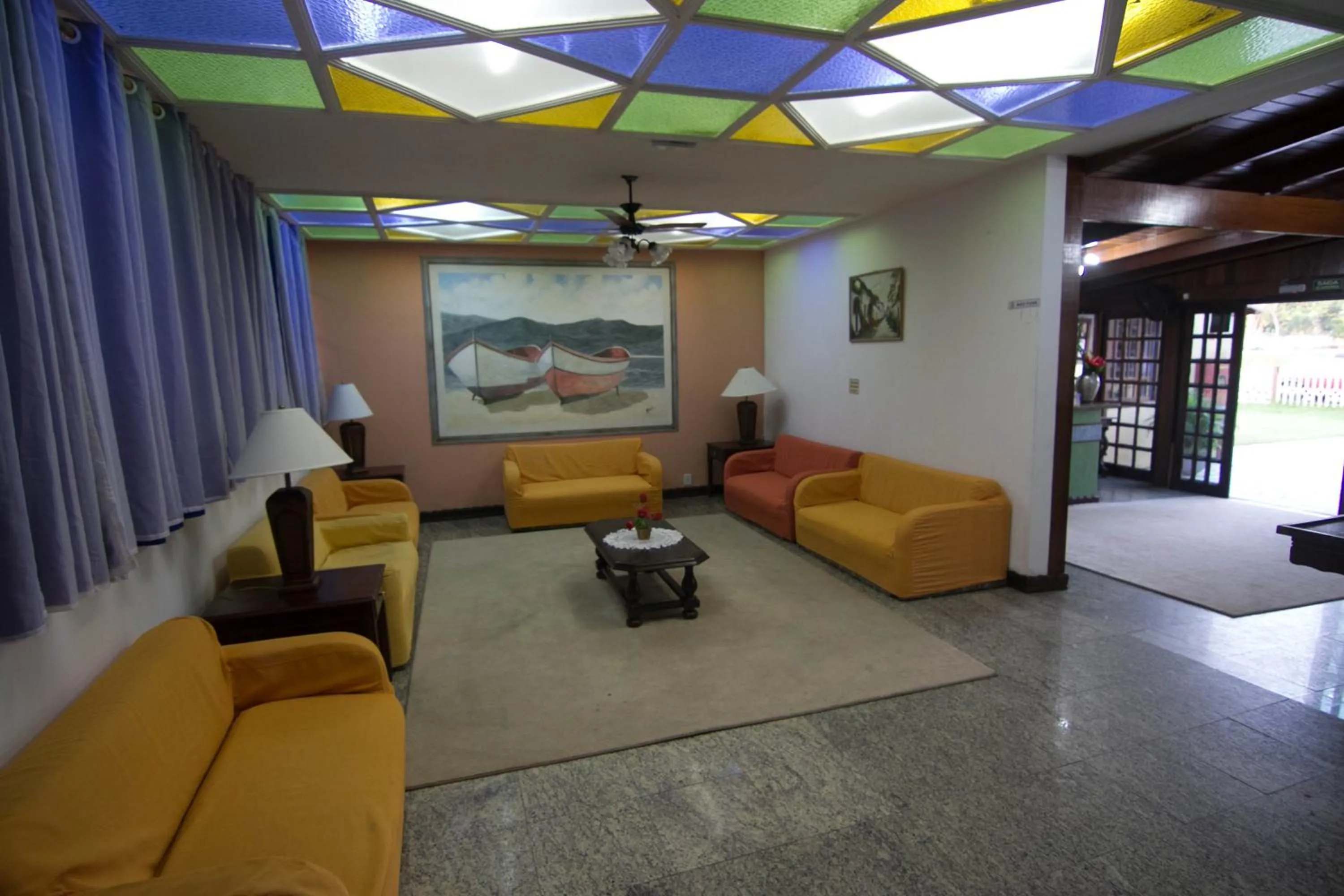 Lobby or reception in Hotel Águas Vivas
