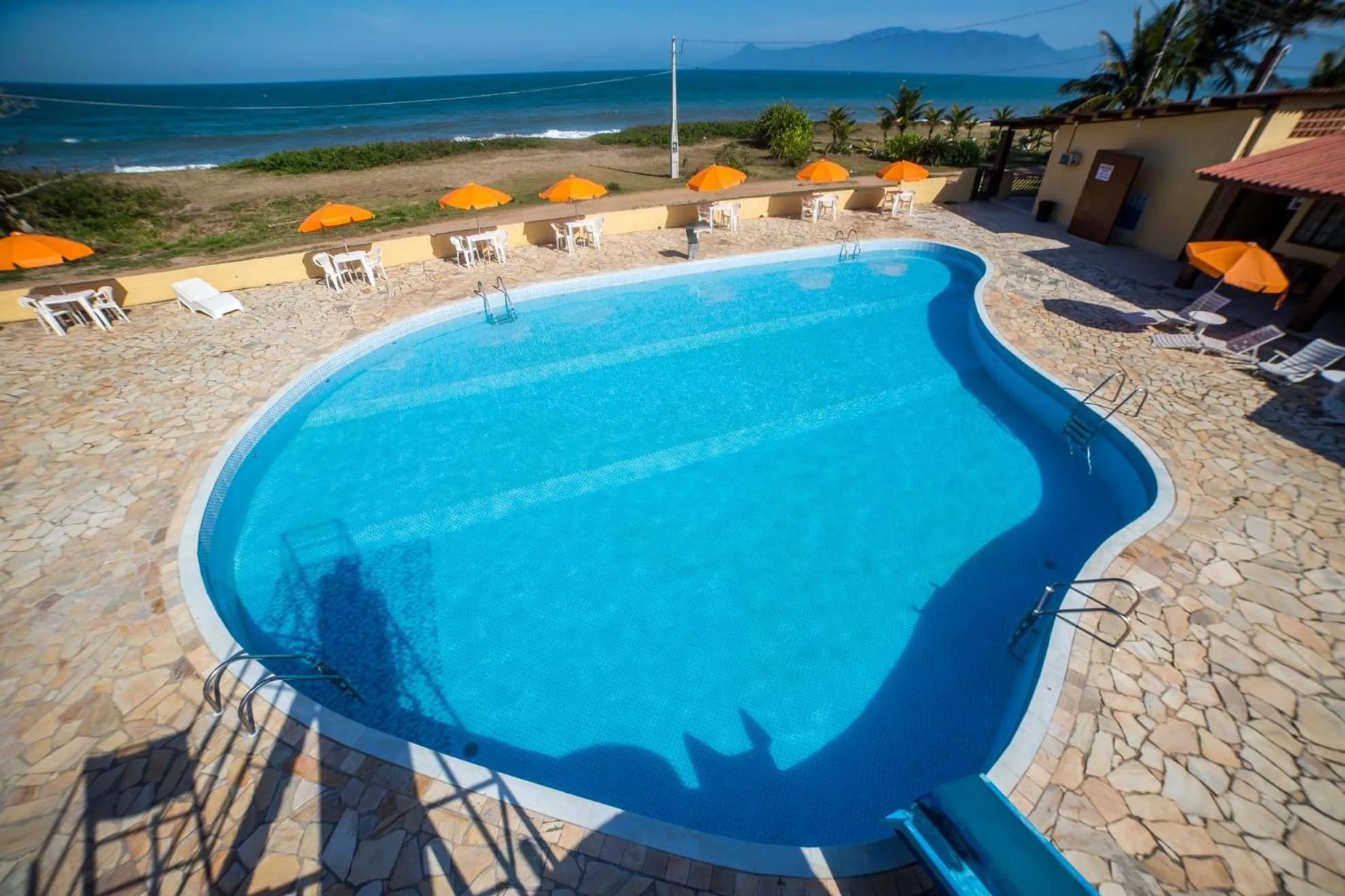 Swimming pool in Hotel Águas Vivas