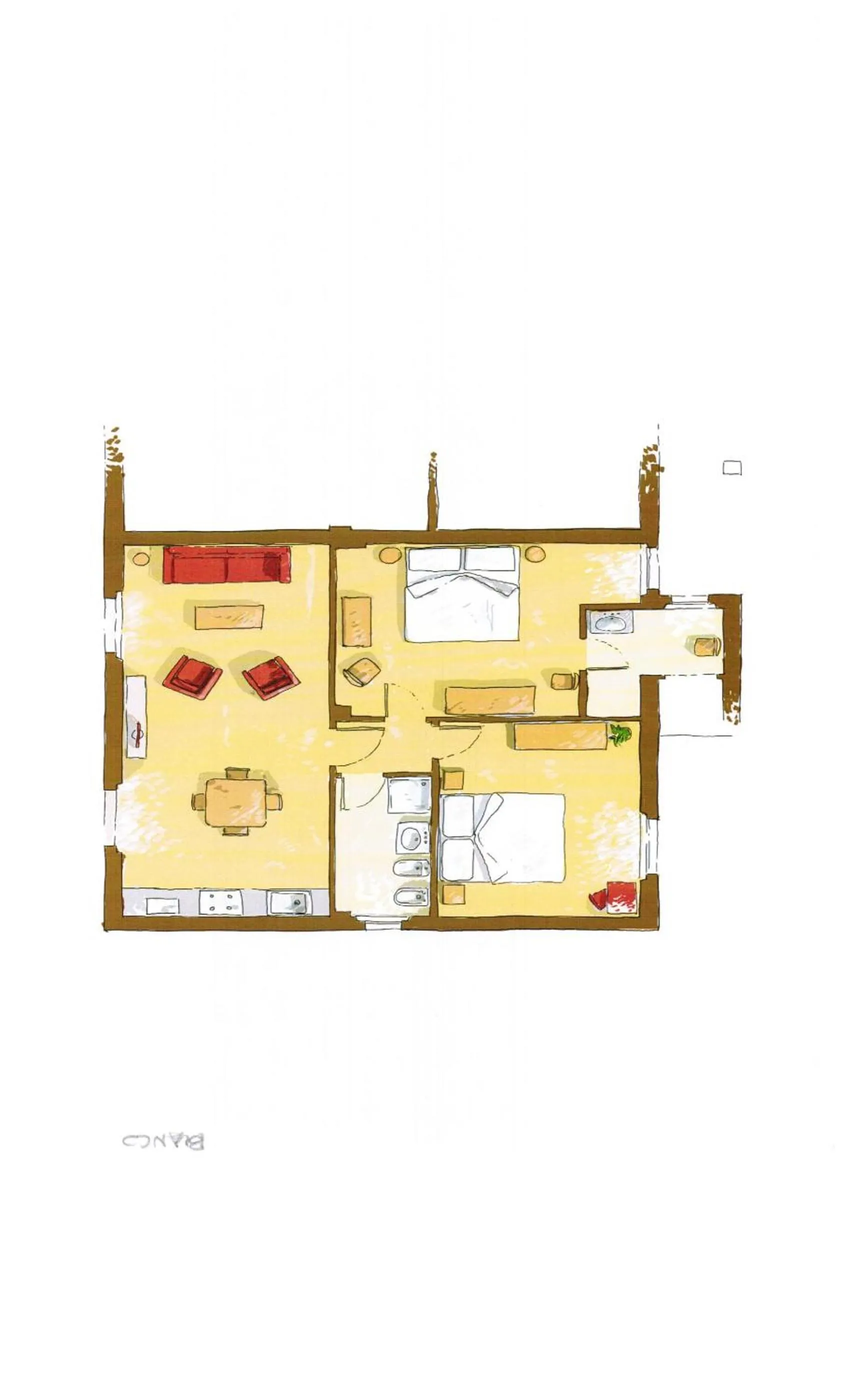 Floor plan in Rinidia Bio