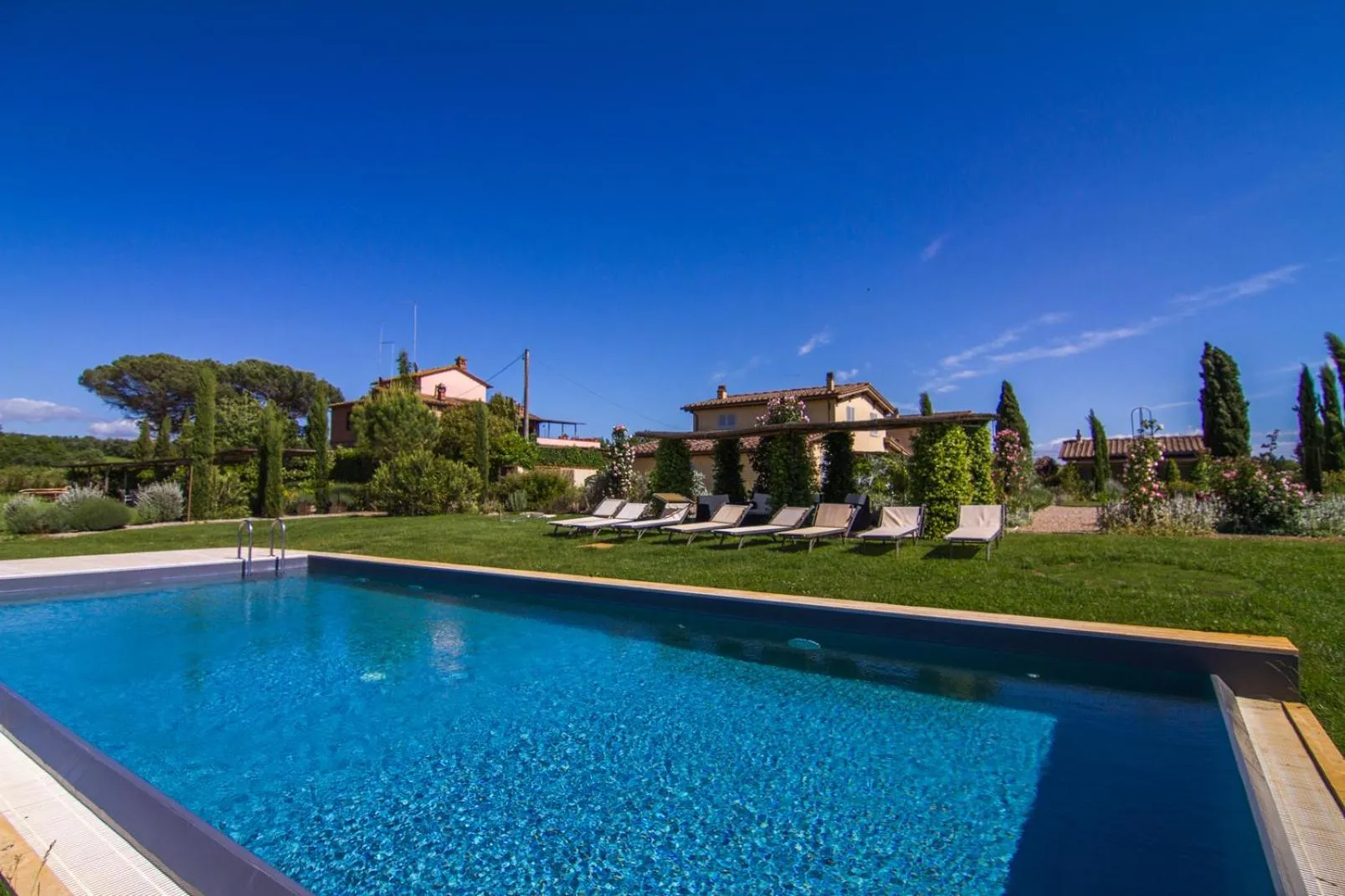 Pool view in Rinidia Bio