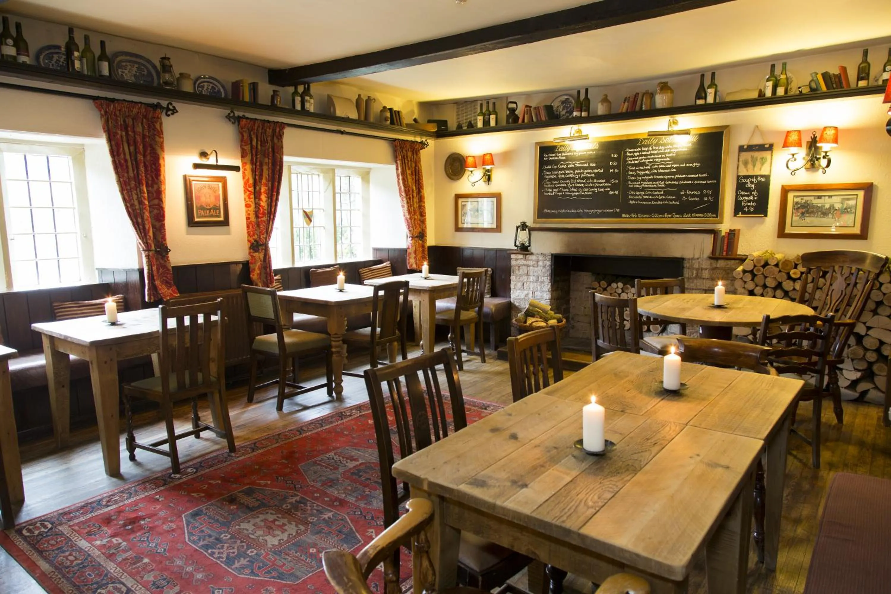 Restaurant/places to eat in The Colesbourne Inn
