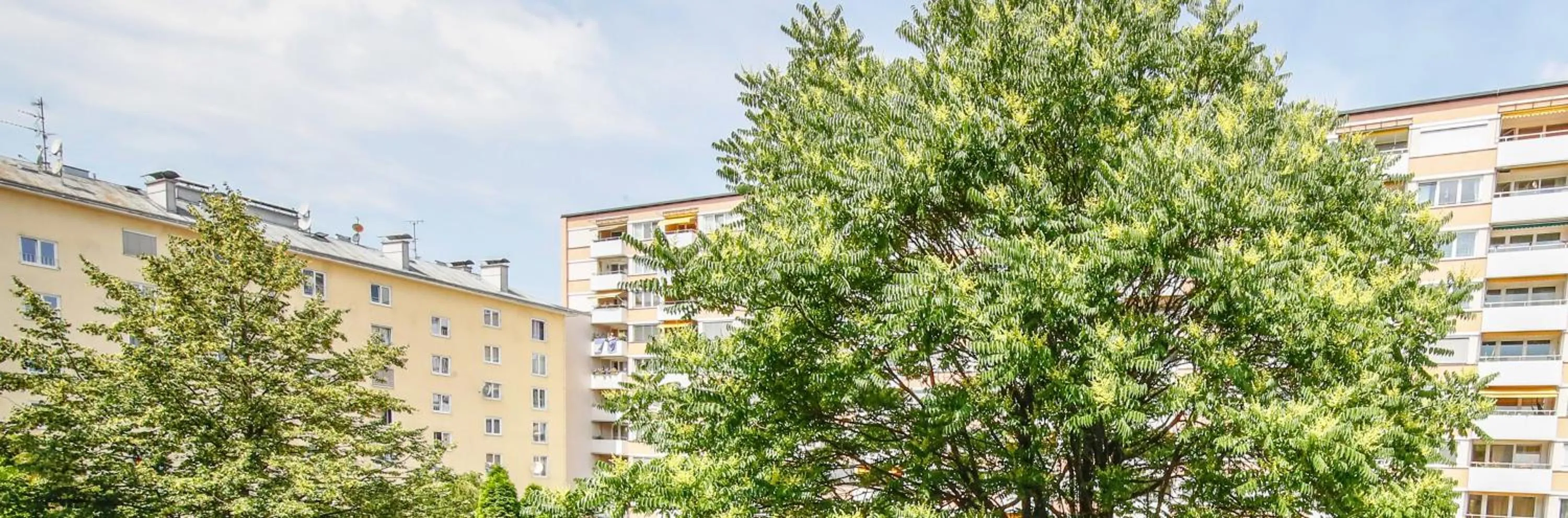 Inner courtyard view in Hotel Lehenerhof