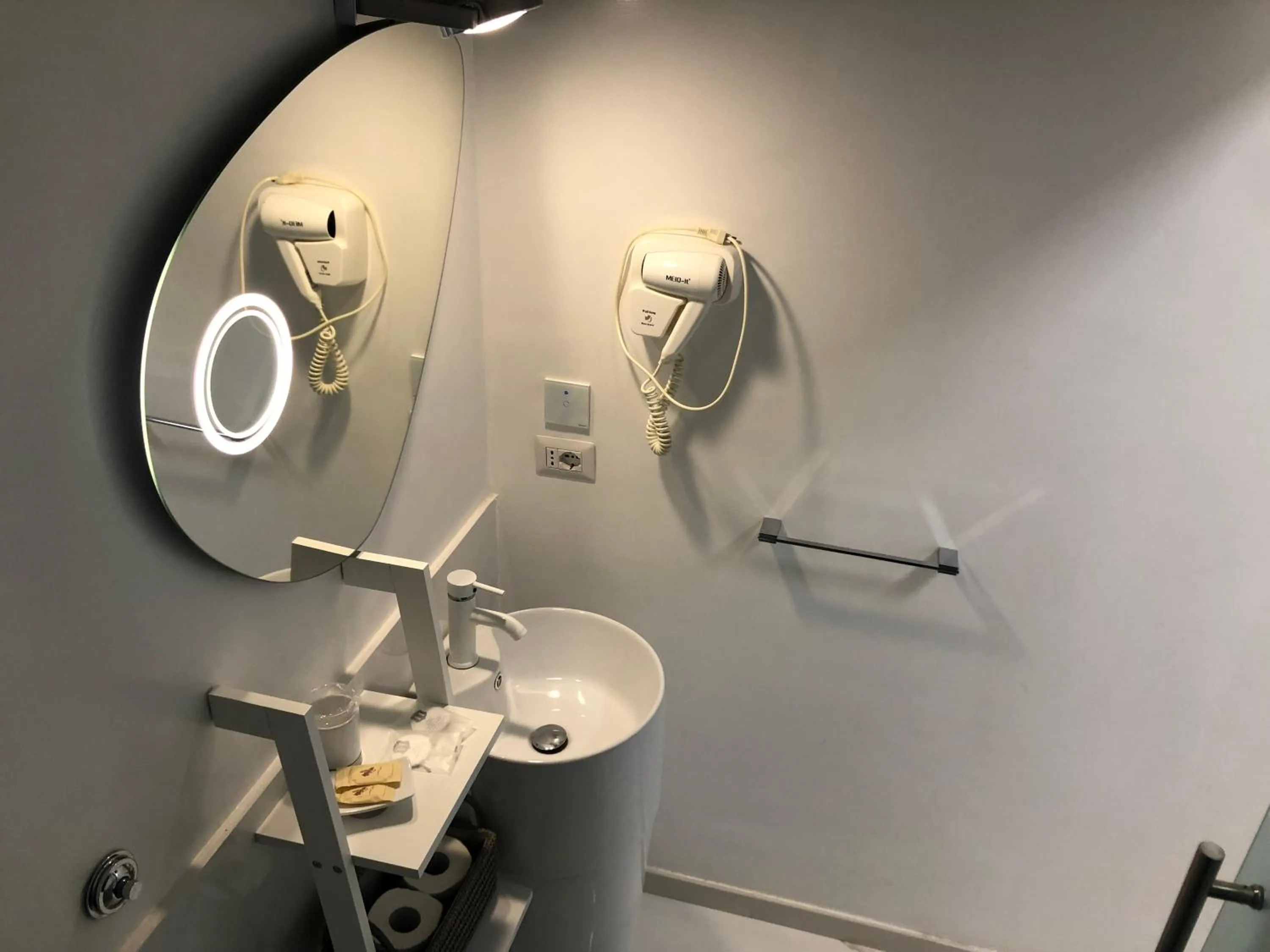 Toilet, Bathroom in White Room