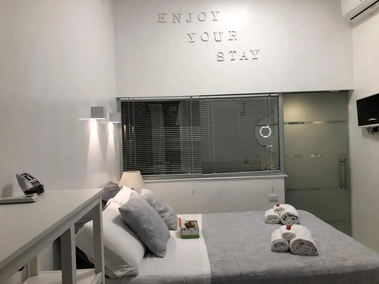 Bed in White Room Bed in White Room