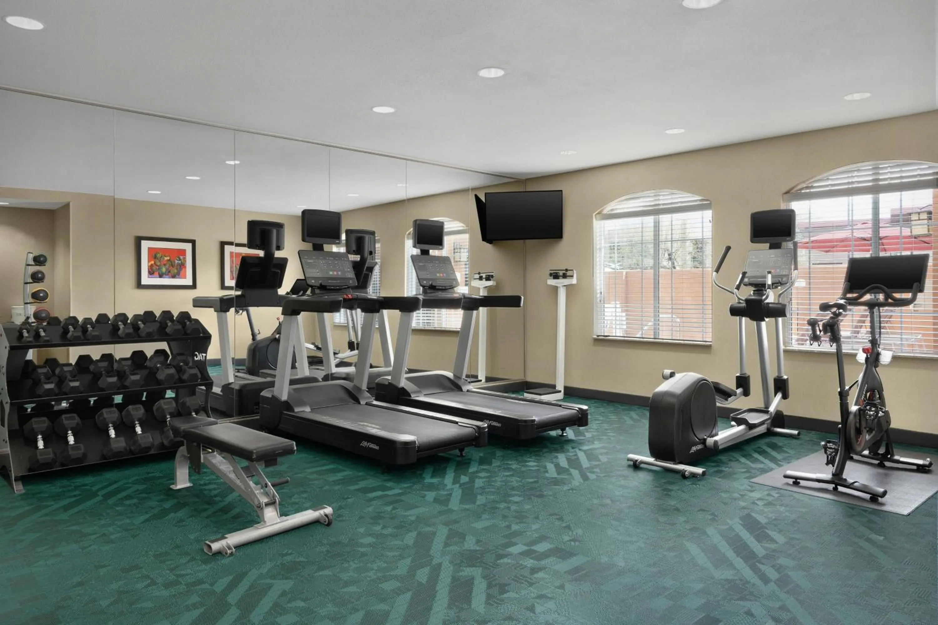 Fitness centre/facilities in TownePlace Suites by Marriott Tucson Williams Centre