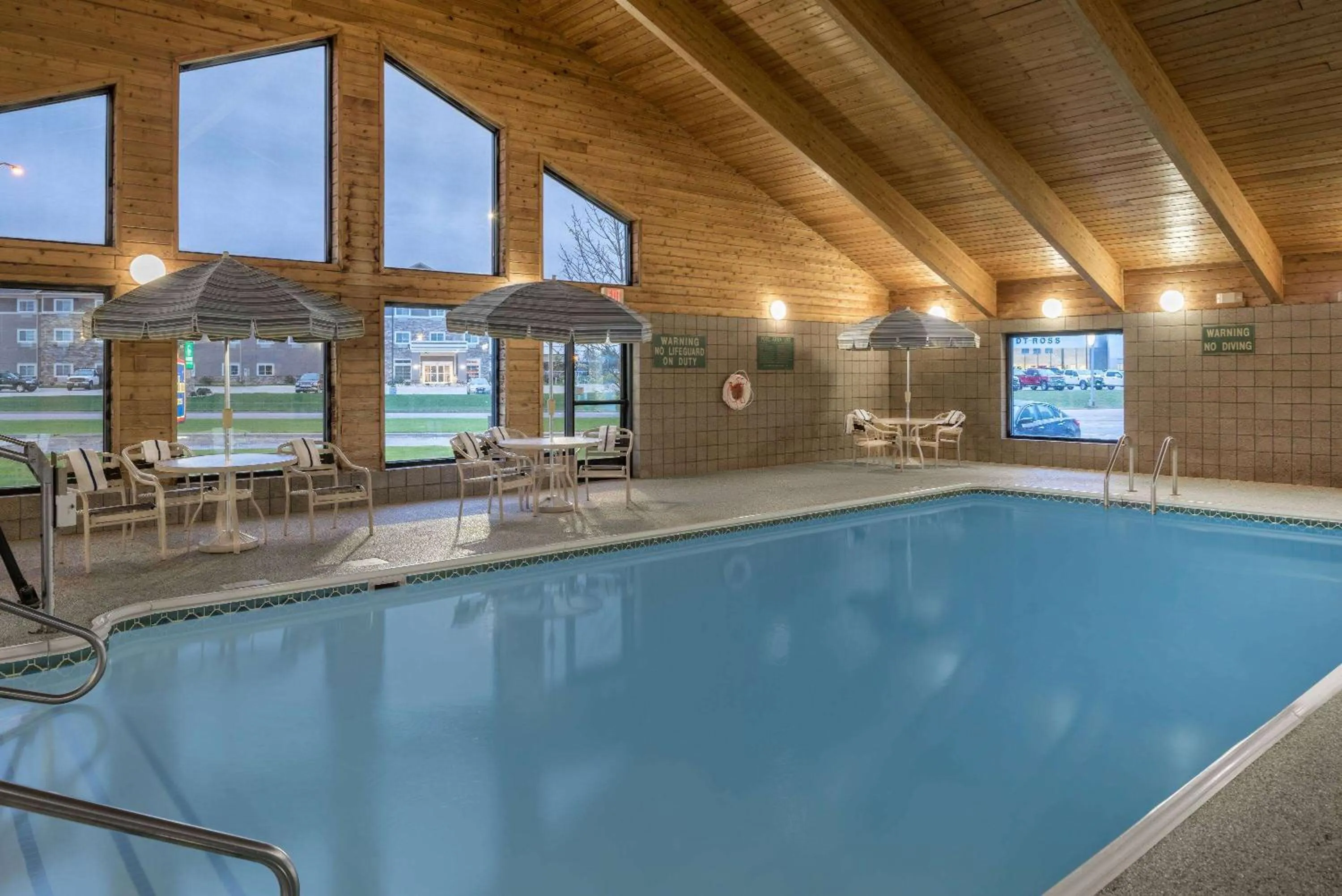Pool view in AmericInn by Wyndham Valley City Conference Center