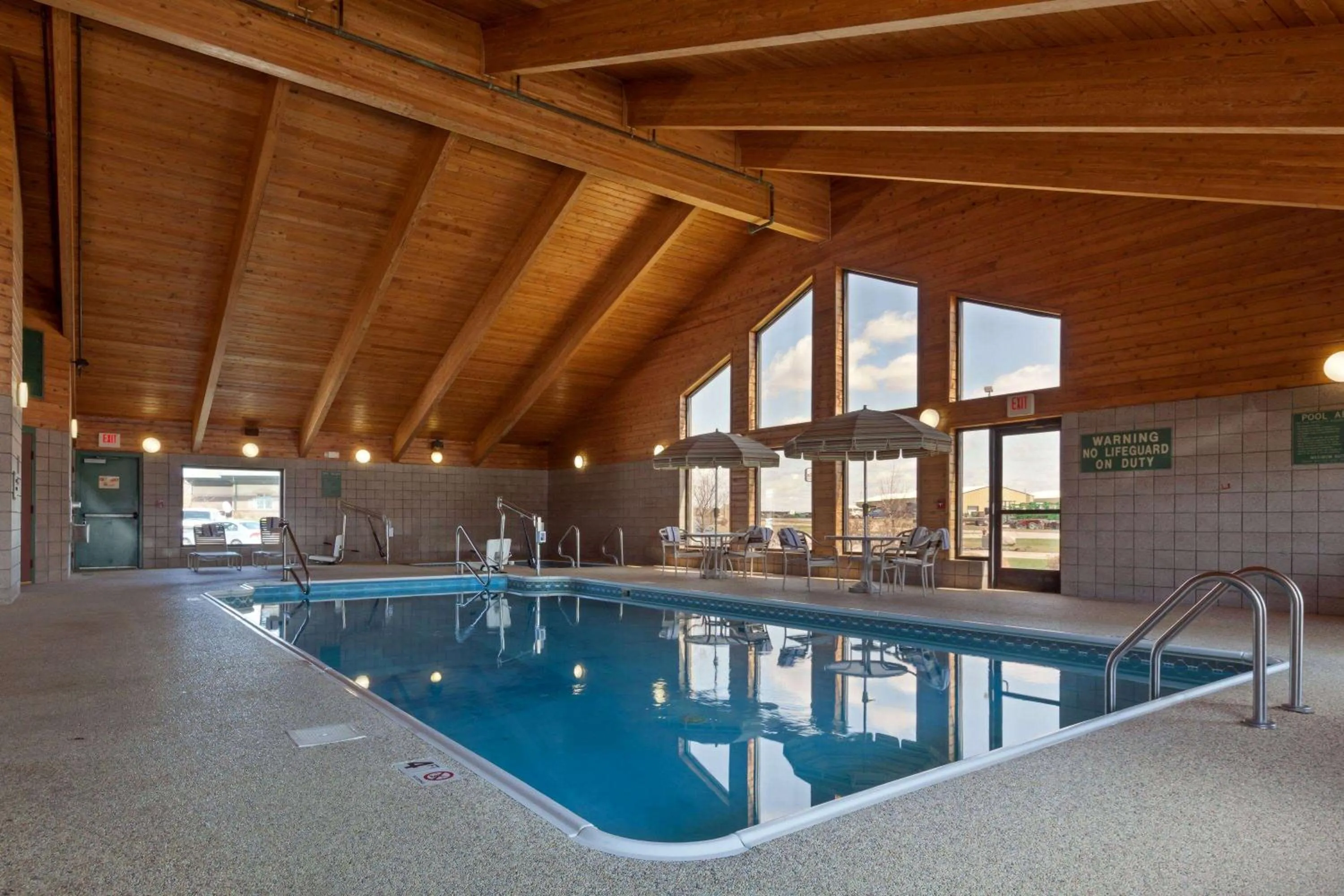 Pool view in AmericInn by Wyndham Valley City Conference Center