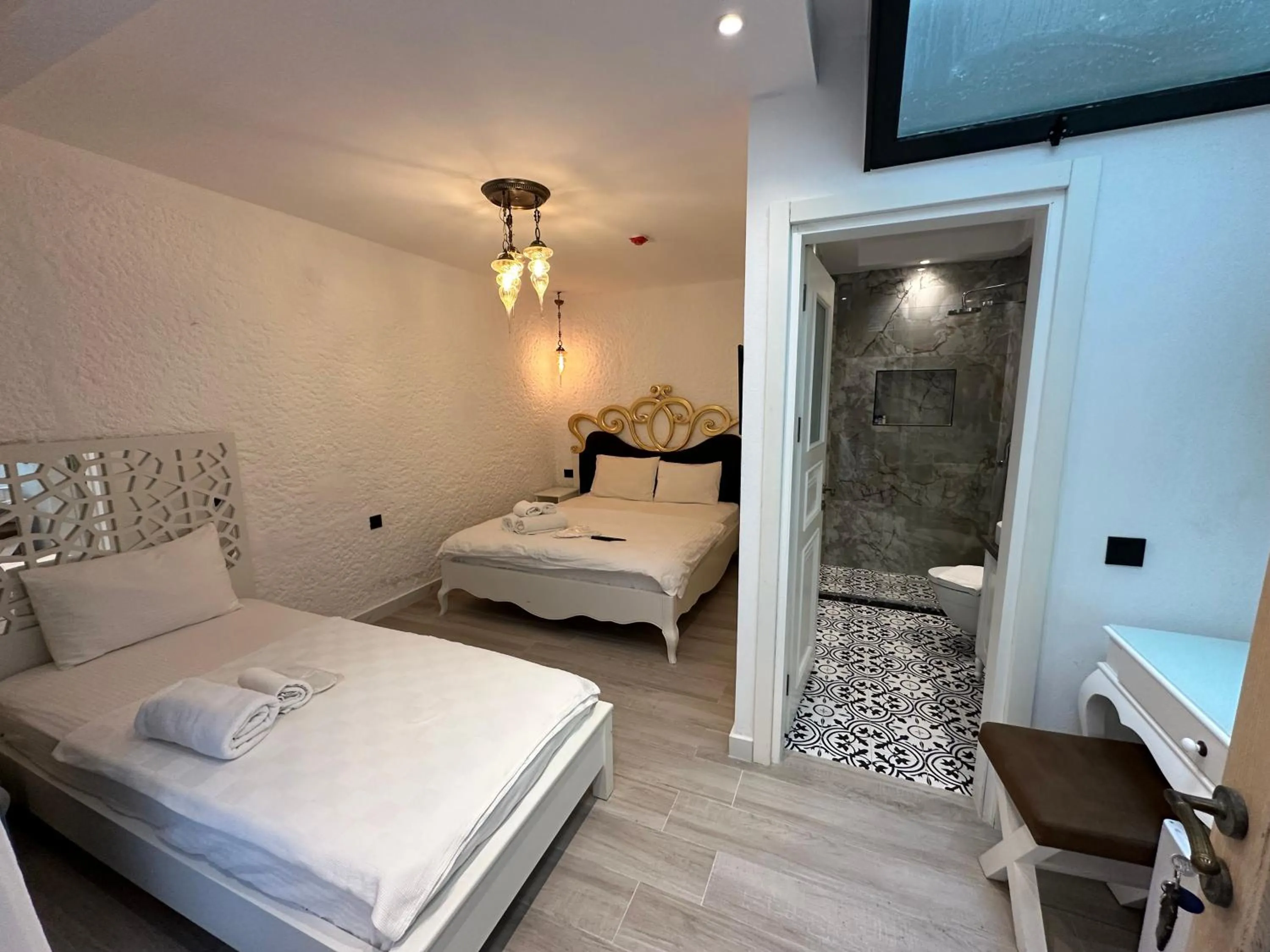 Bed in Grand Alaçatı Butik Hotel