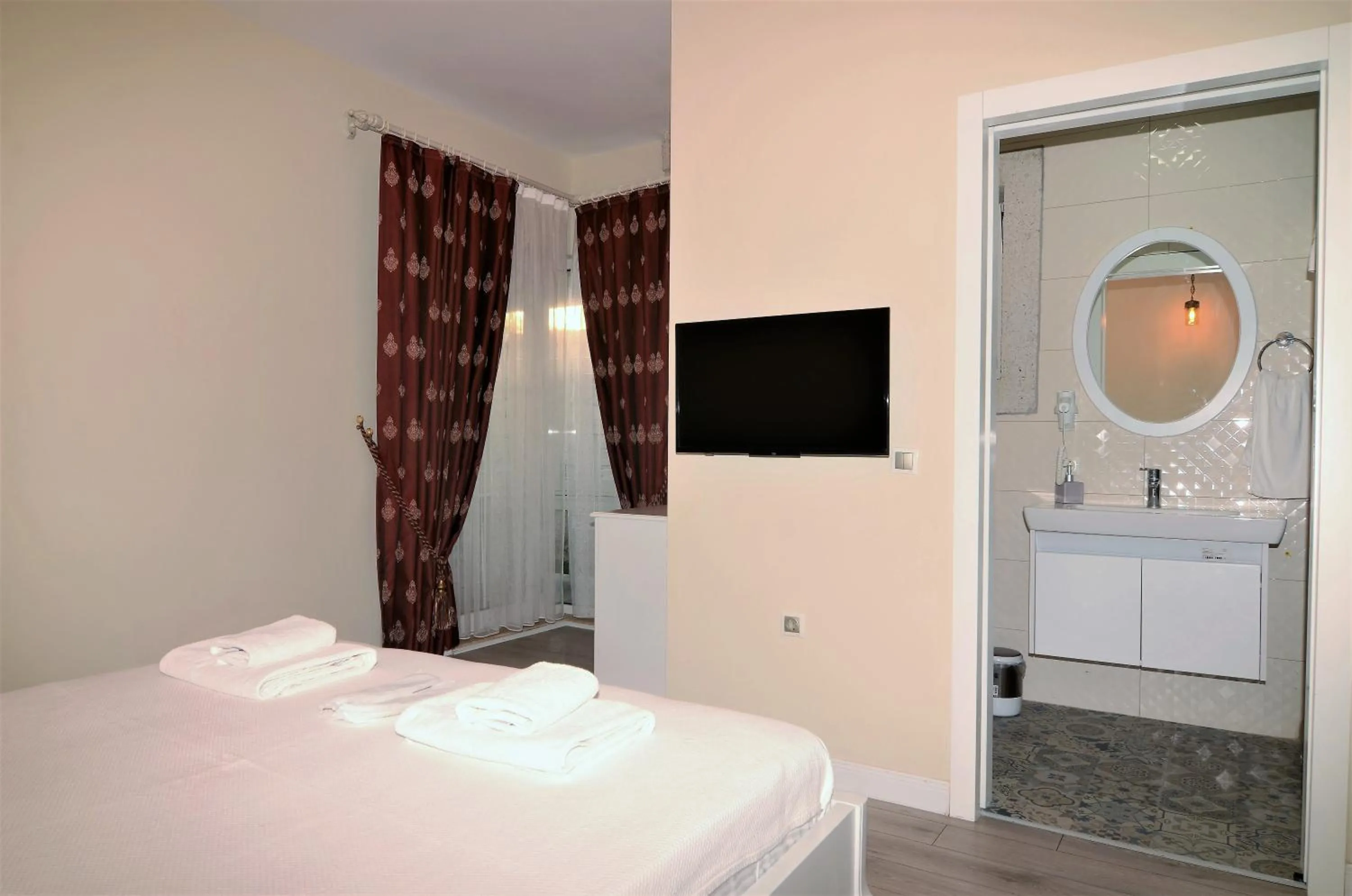 Bed in Grand Alaçatı Butik Hotel