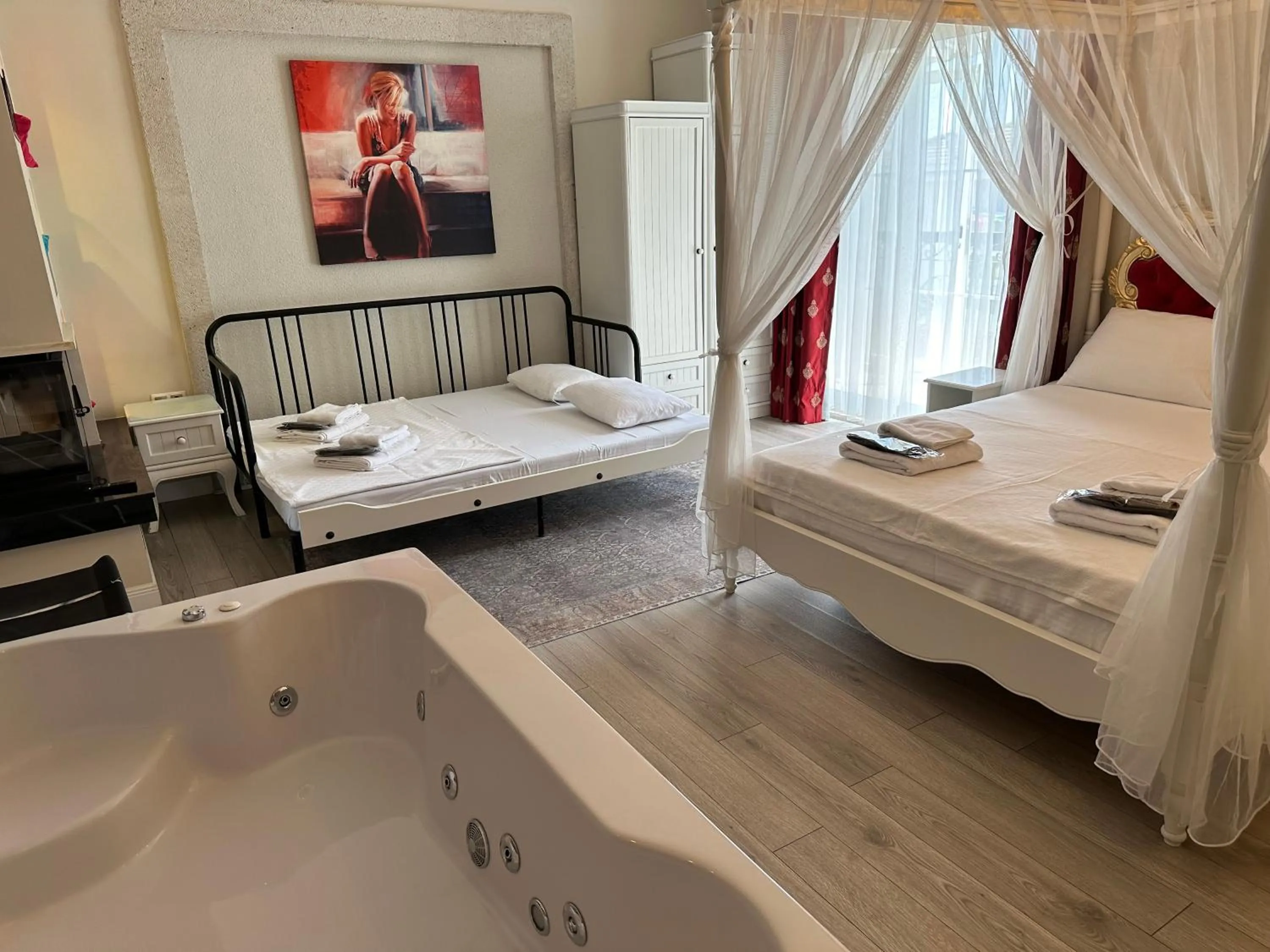 Bed in Grand Alaçatı Butik Hotel