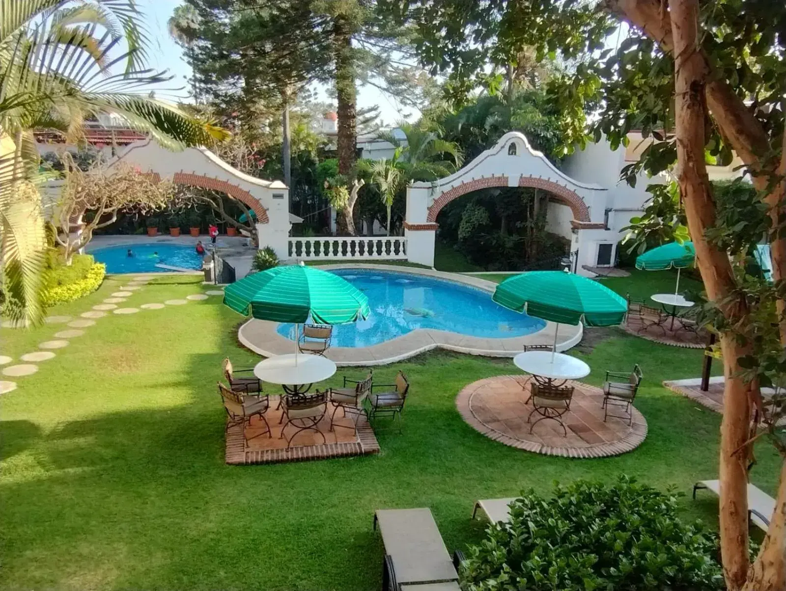 Garden view in Hotel Vista Hermosa Garden view in Hotel Vista Hermosa