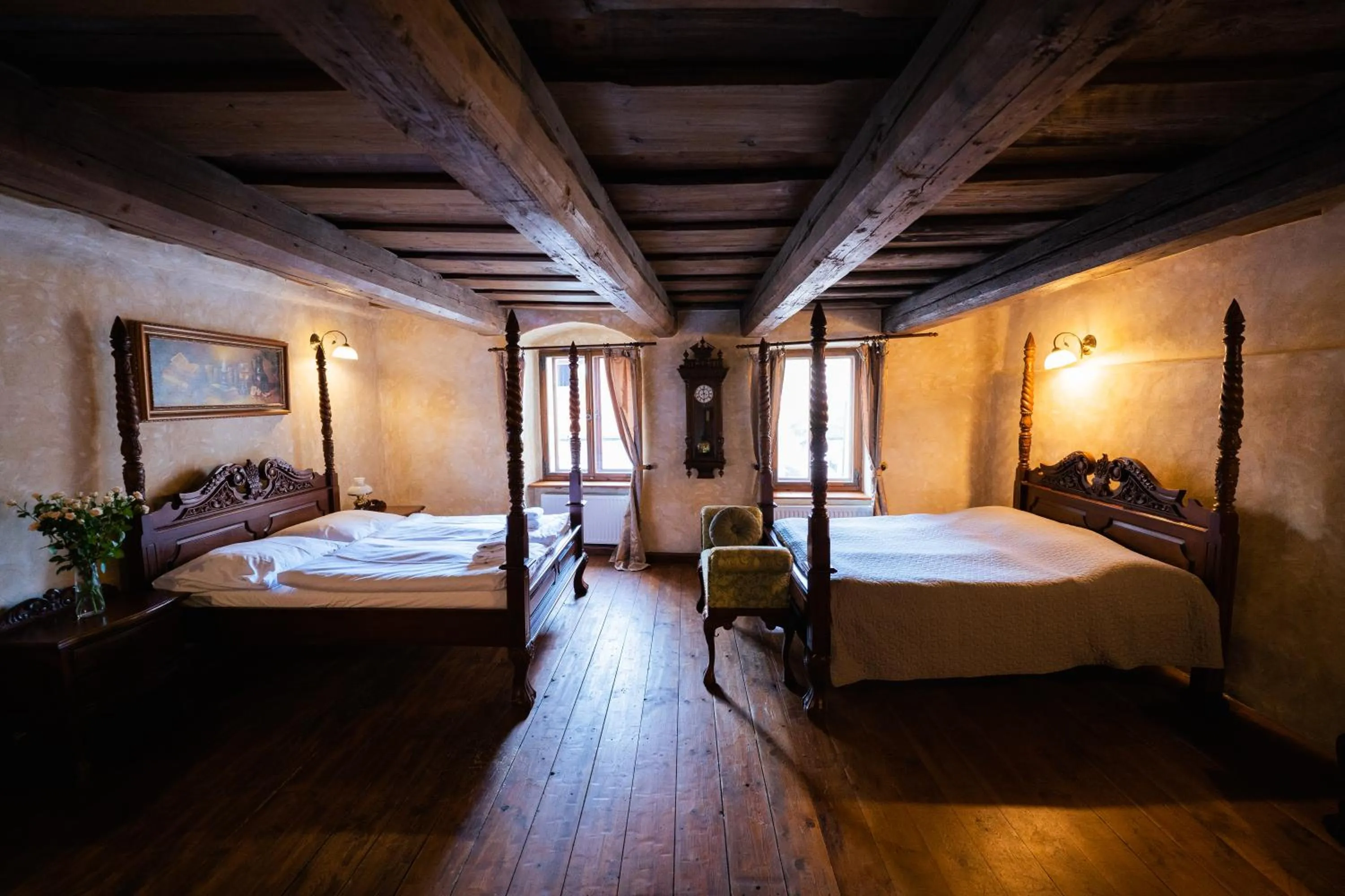 Quadruple Room in Penzion Baroko