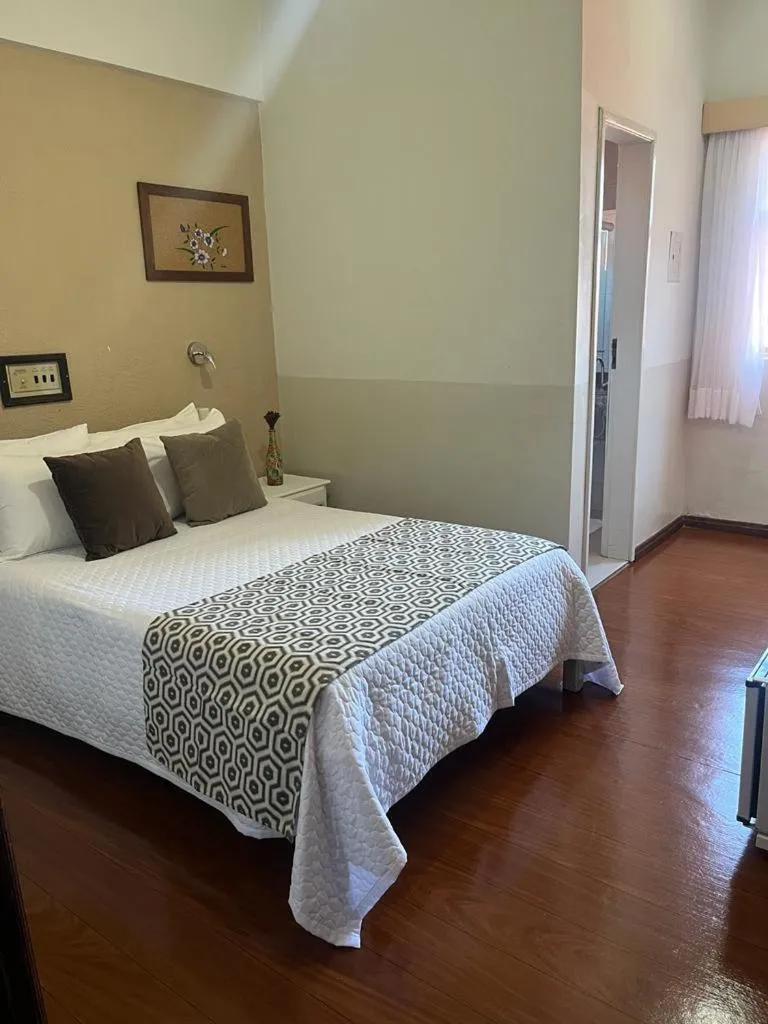 Bed in Diamante Palace Hotel