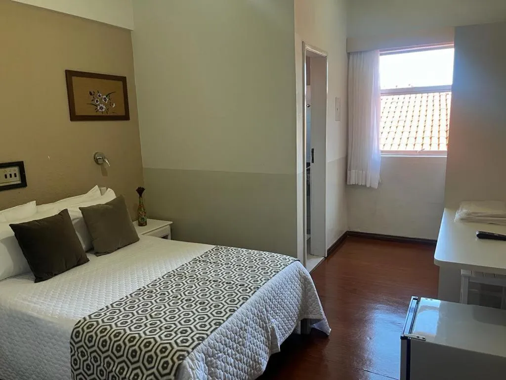 Bed in Diamante Palace Hotel