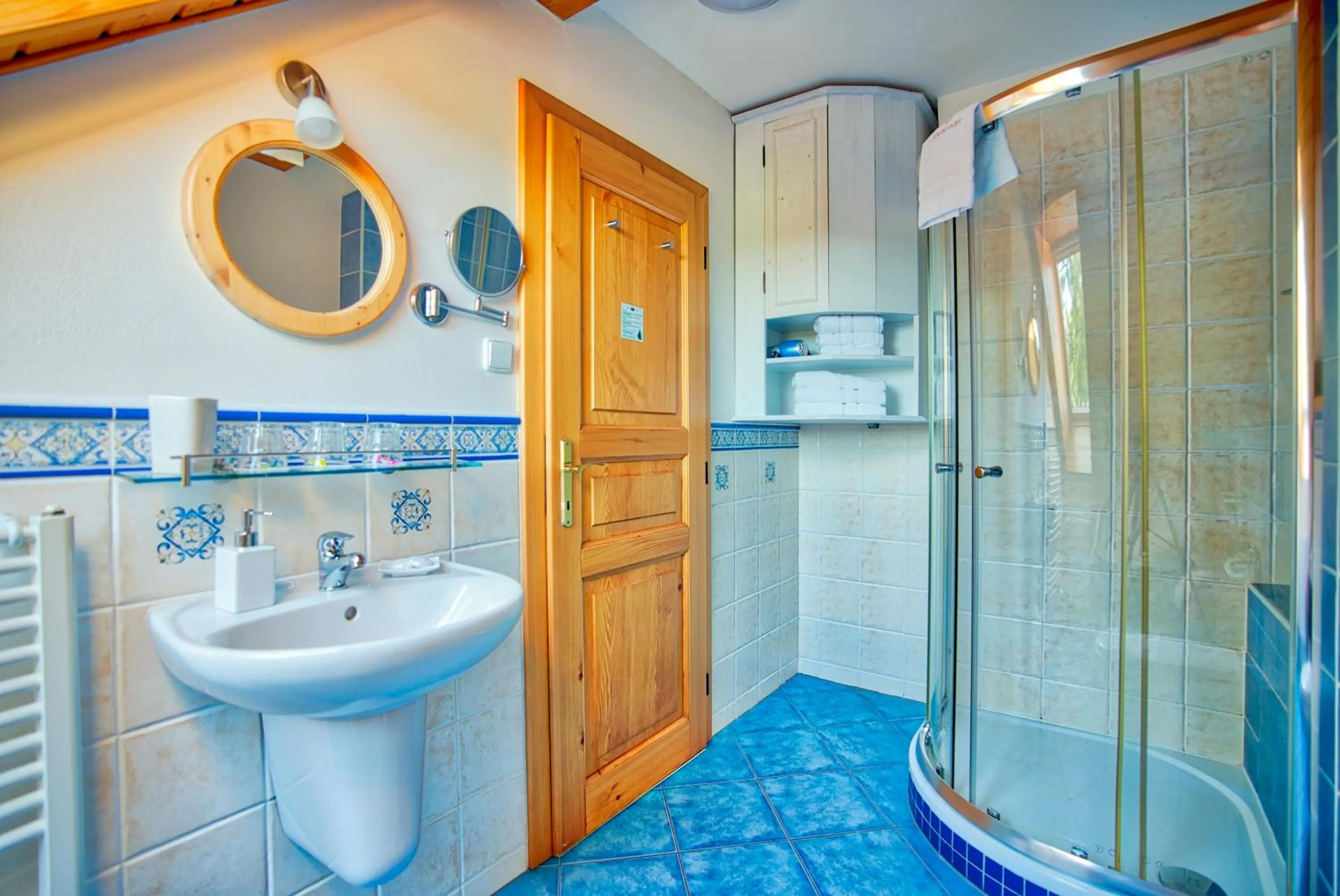 Shower in Apartmán-Hotel Jítravský Dvorec