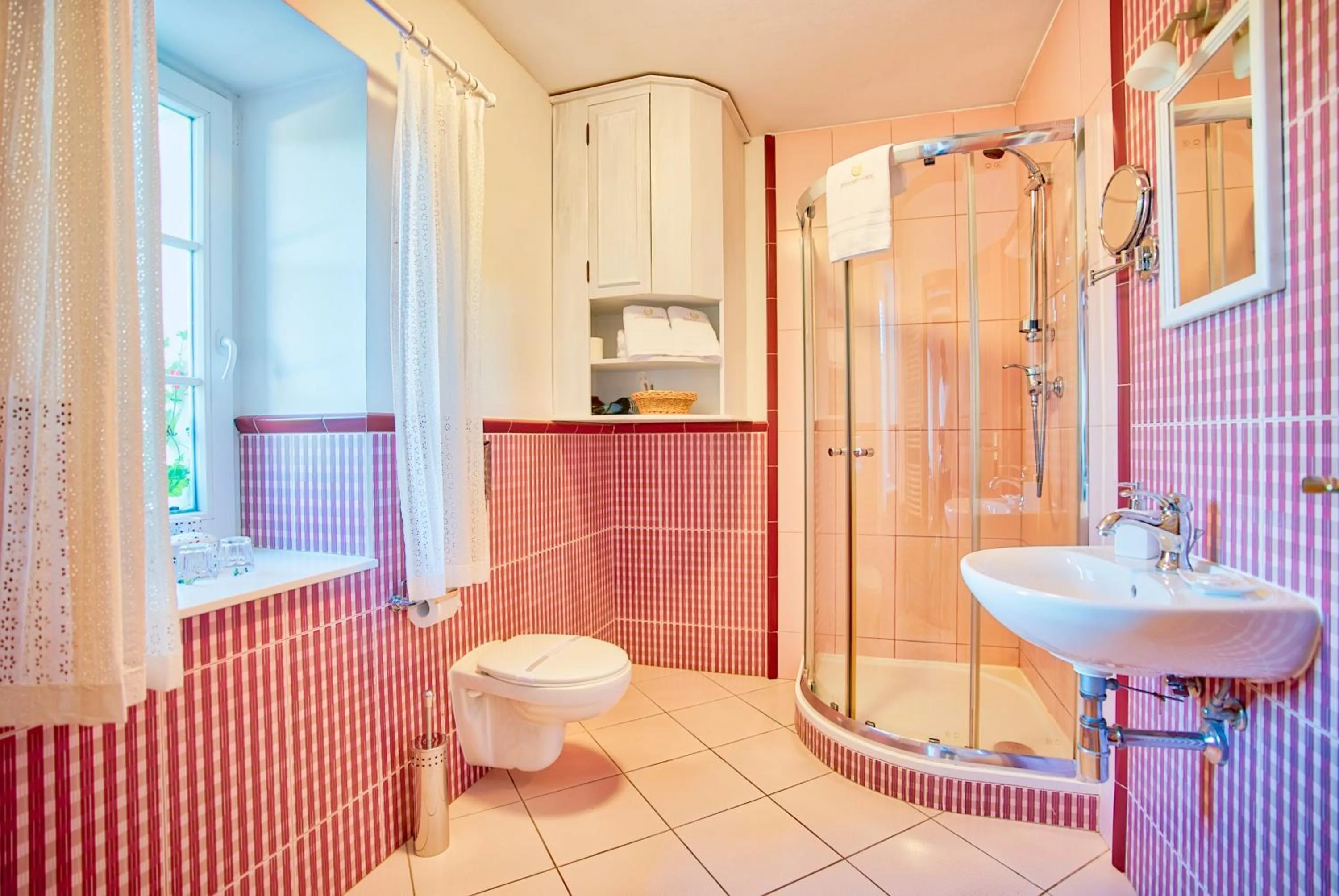 Shower in Apartmán-Hotel Jítravský Dvorec