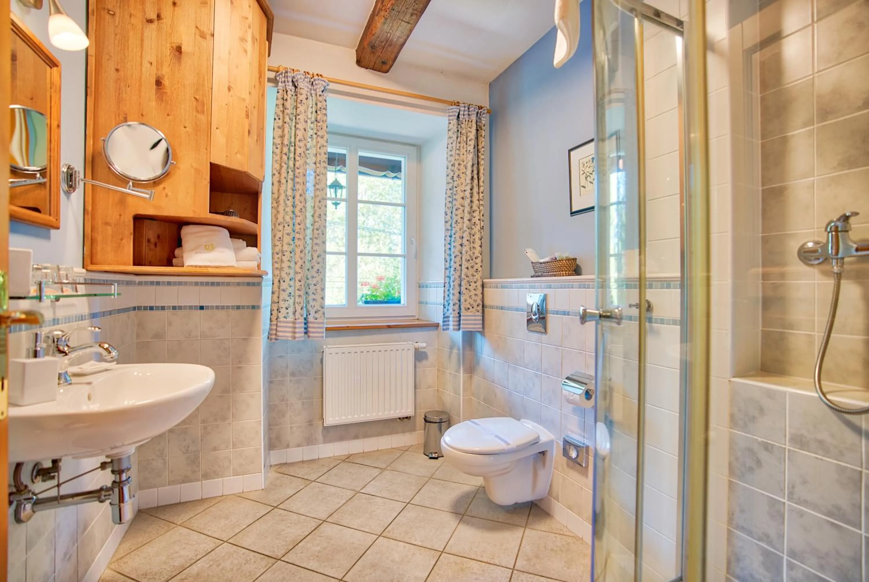Shower in Apartmán-Hotel Jítravský Dvorec