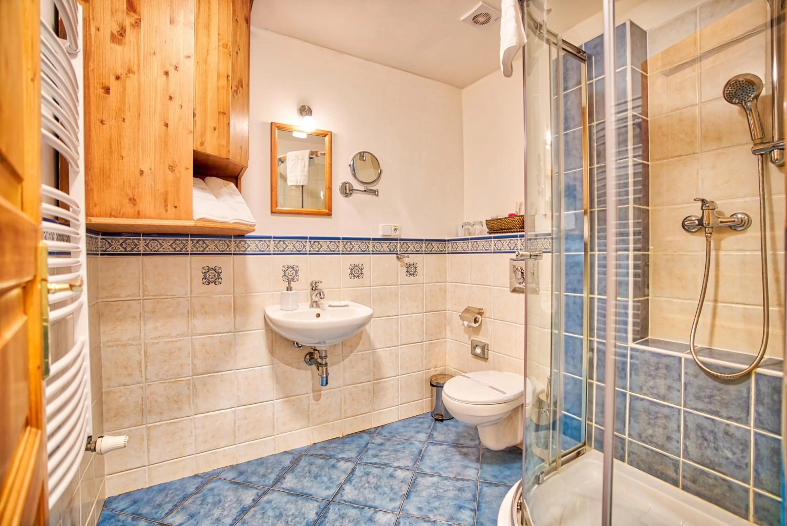 Shower in Apartmán-Hotel Jítravský Dvorec
