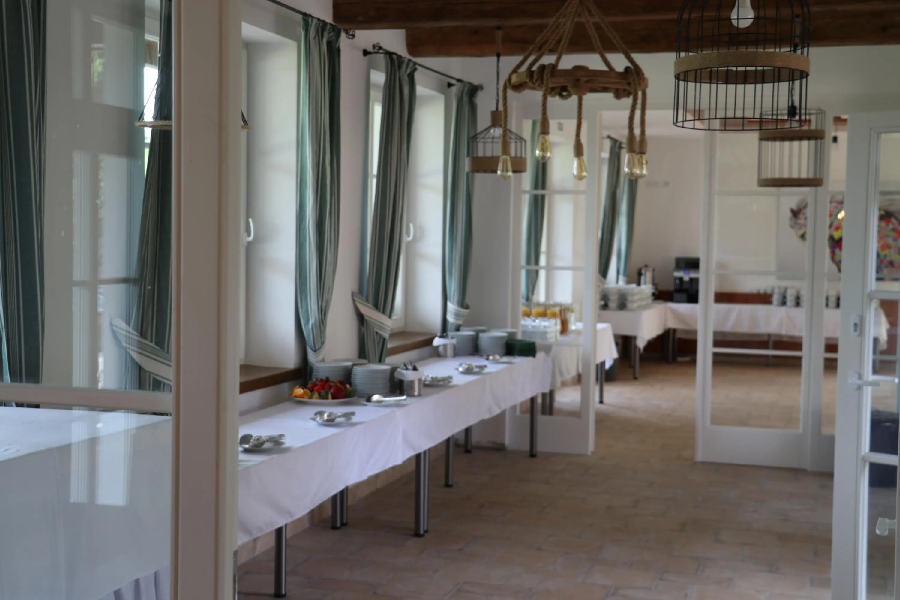 Seating area in Apartmán-Hotel Jítravský Dvorec