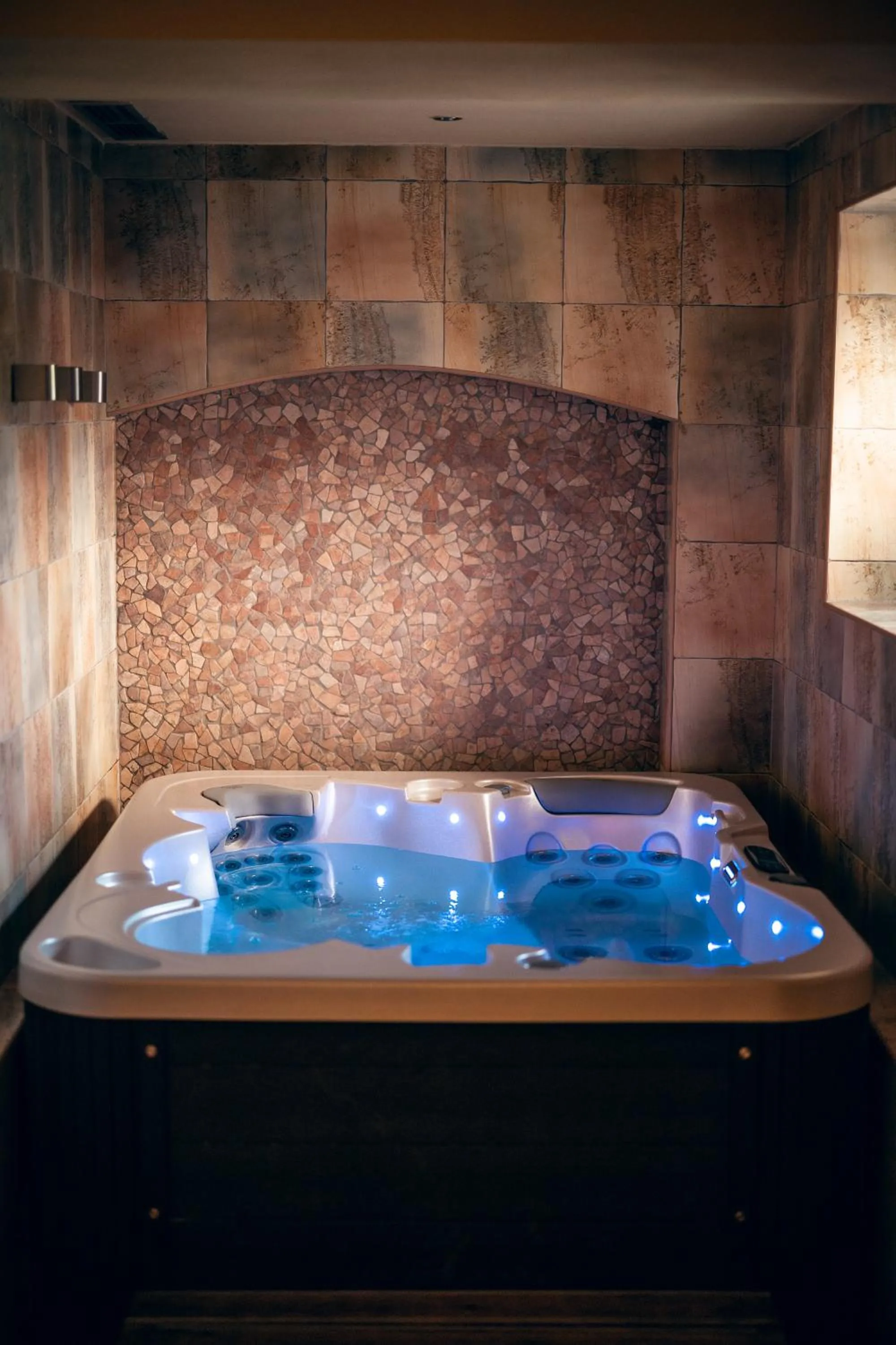 Hot Tub in Apartmán-Hotel Jítravský Dvorec