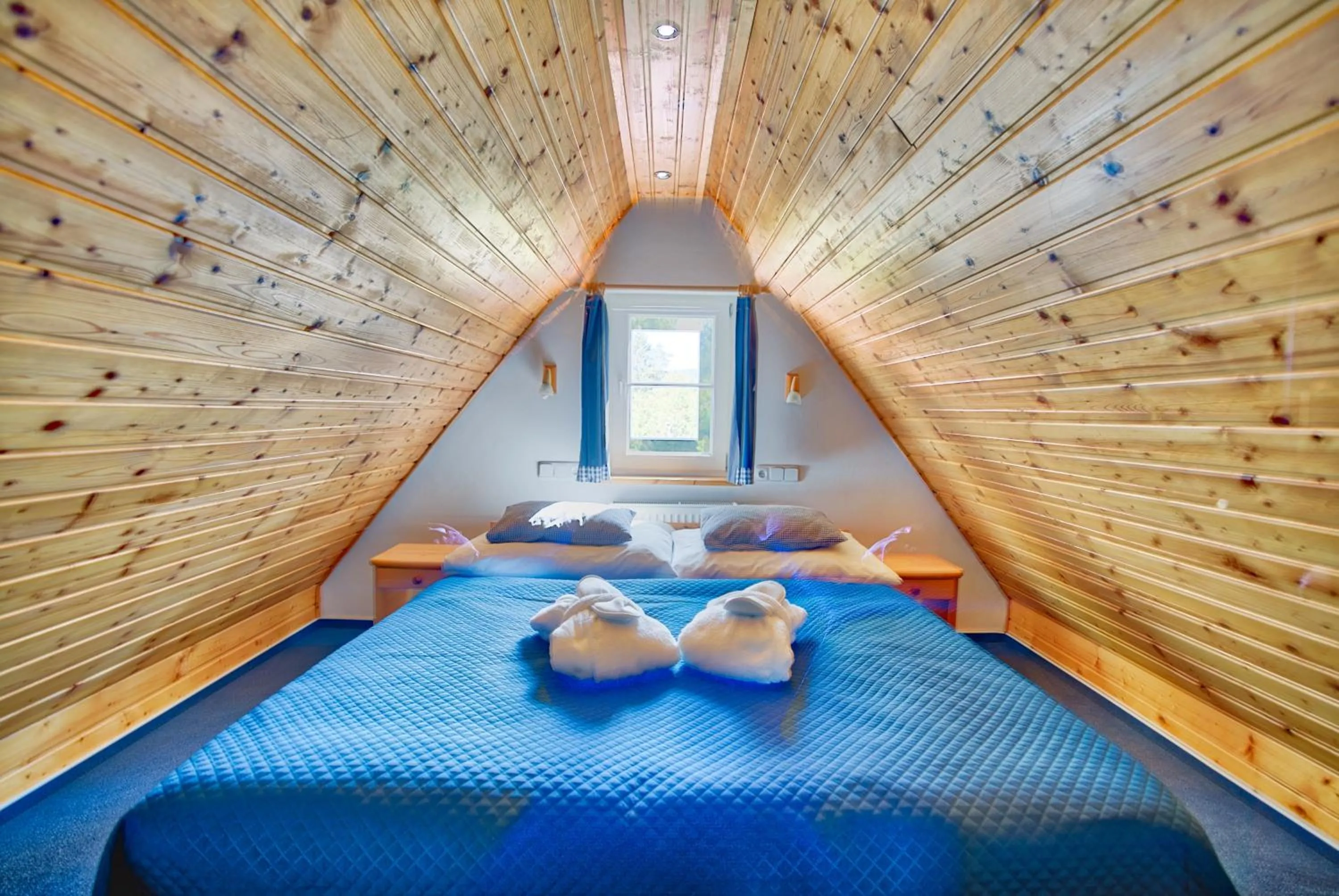 Bed in Apartmán-Hotel Jítravský Dvorec