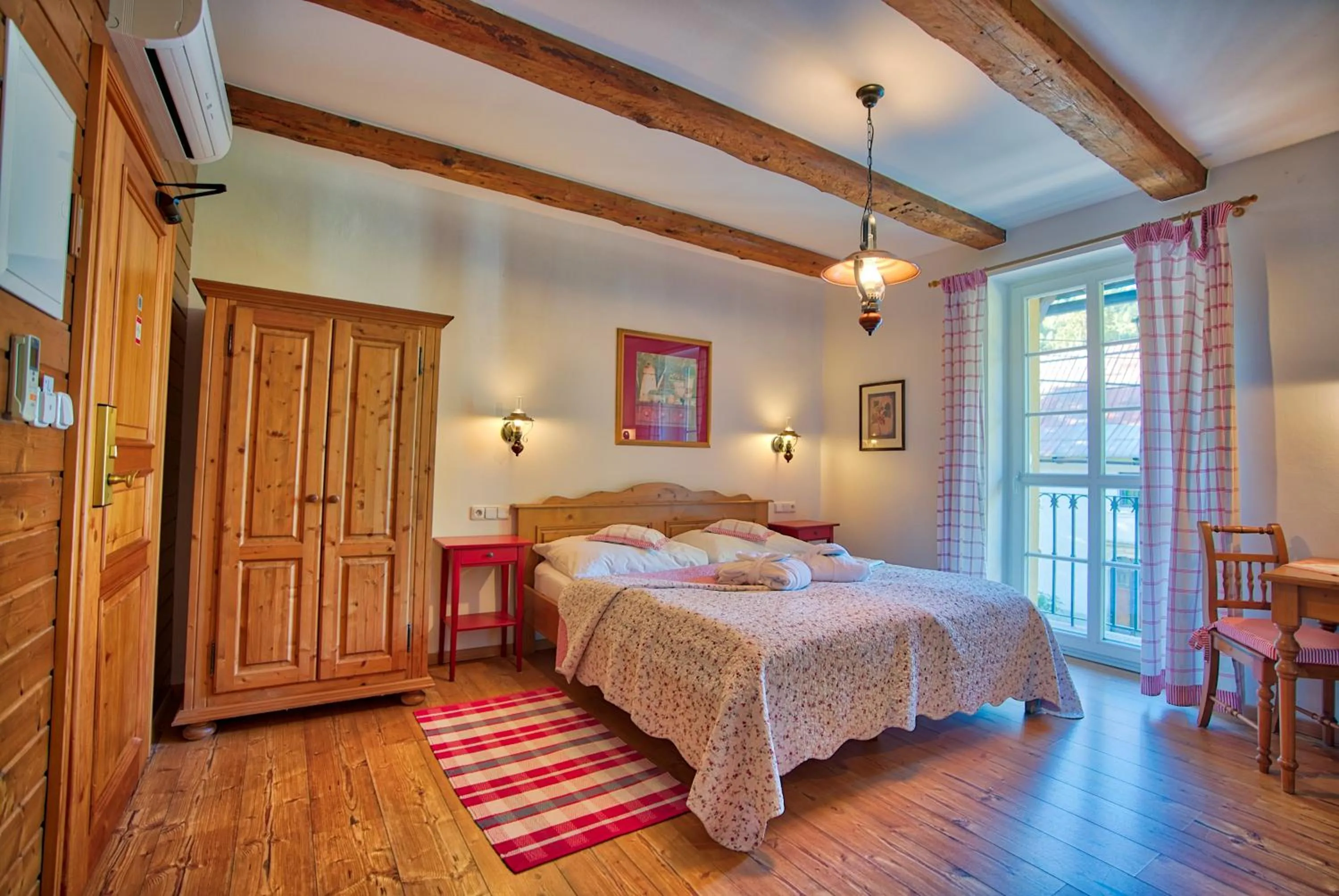 Bed in Apartmán-Hotel Jítravský Dvorec