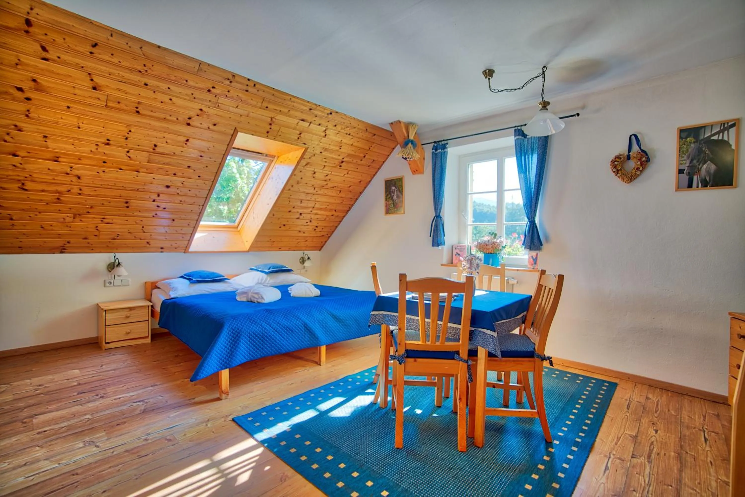 Bed in Apartmán-Hotel Jítravský Dvorec