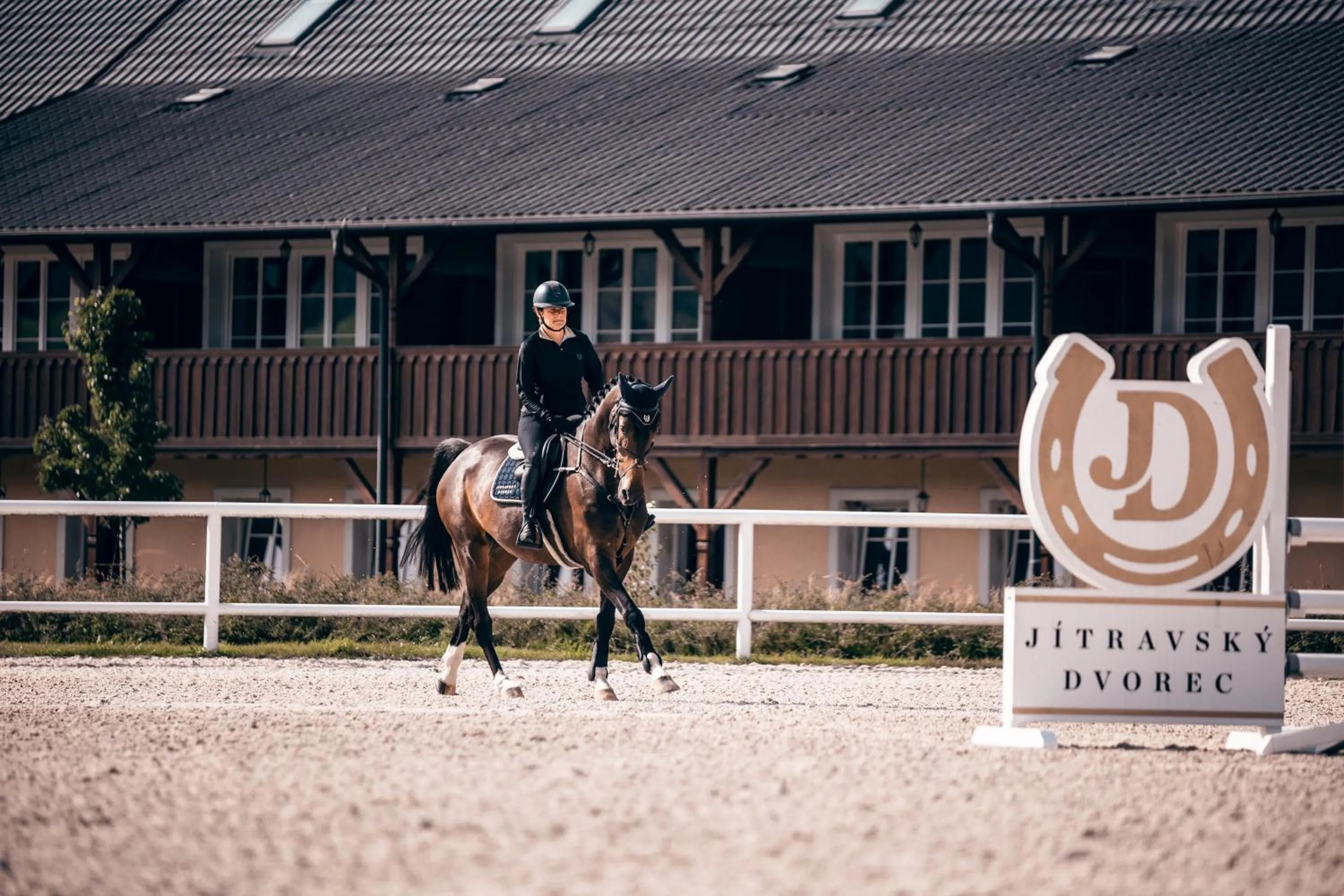 Horse-riding in Apartmán-Hotel Jítravský Dvorec