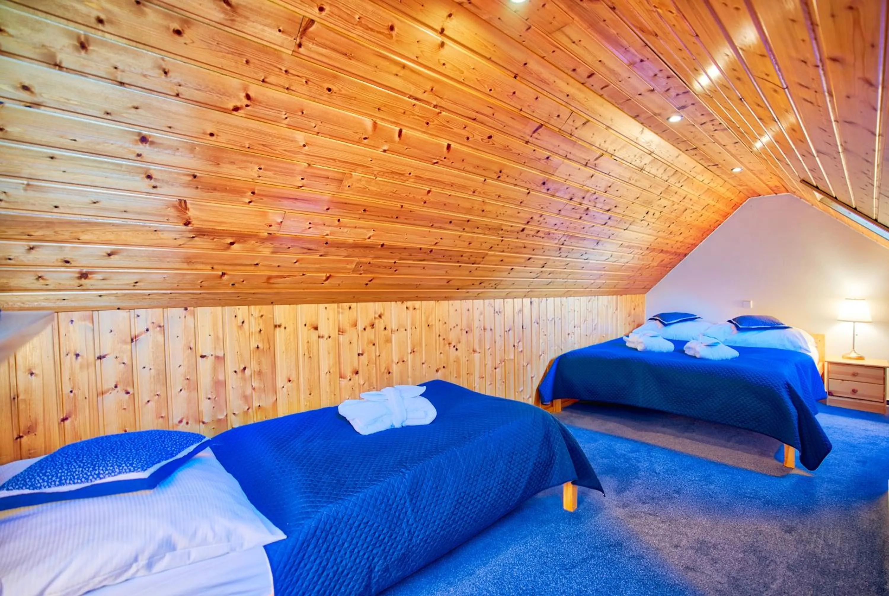 Bed in Apartmán-Hotel Jítravský Dvorec