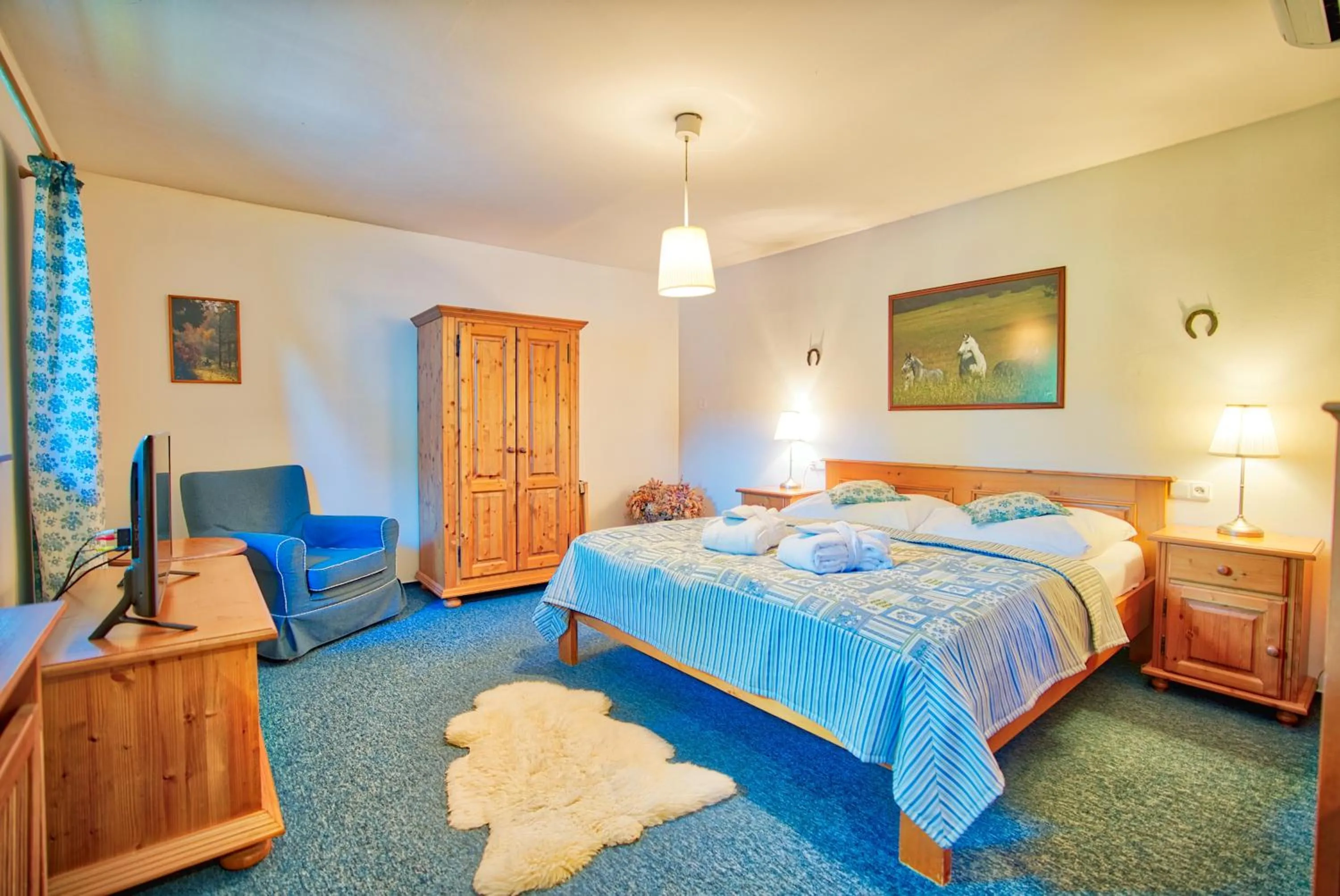 Bed in Apartmán-Hotel Jítravský Dvorec