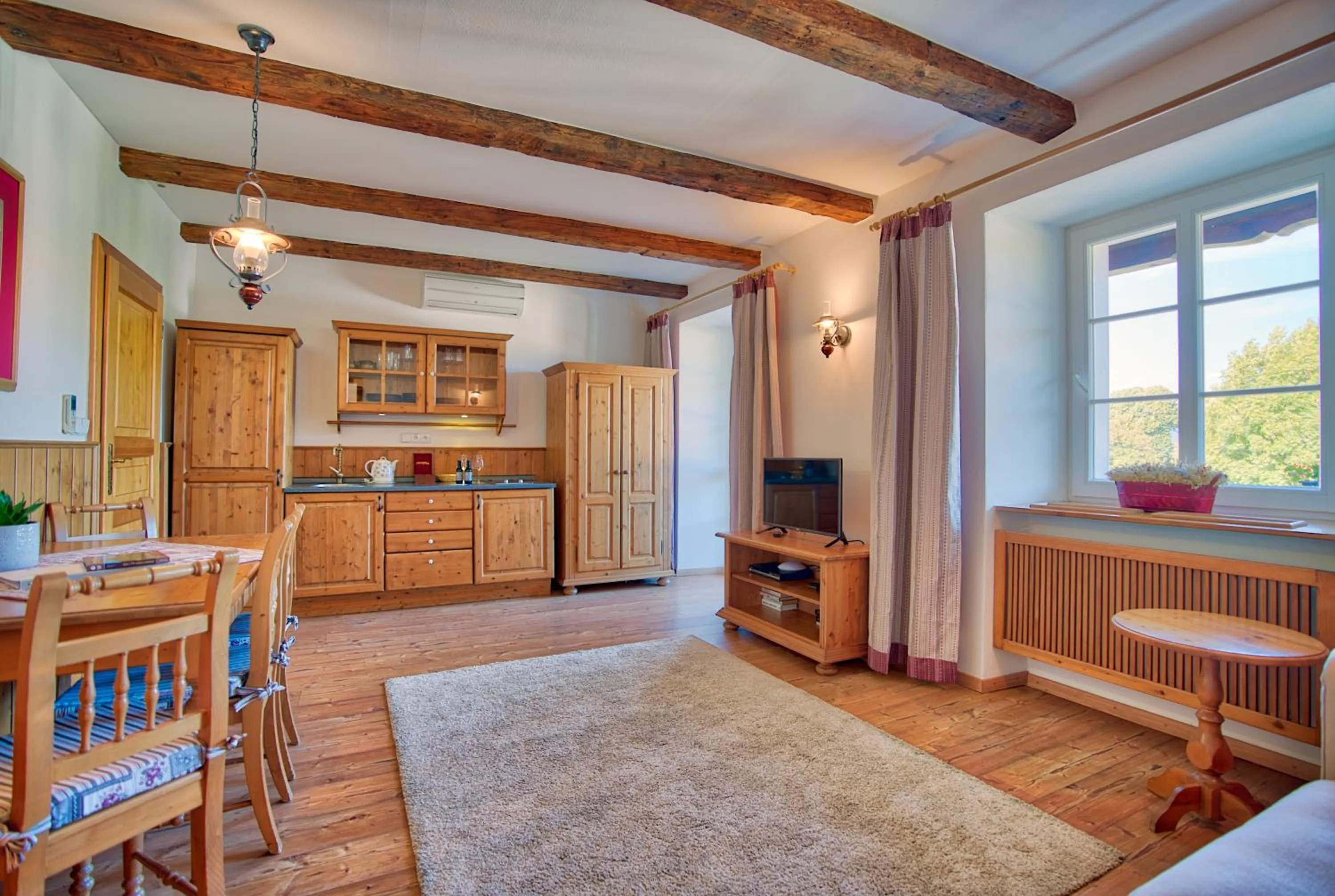 TV and multimedia in Apartmán-Hotel Jítravský Dvorec