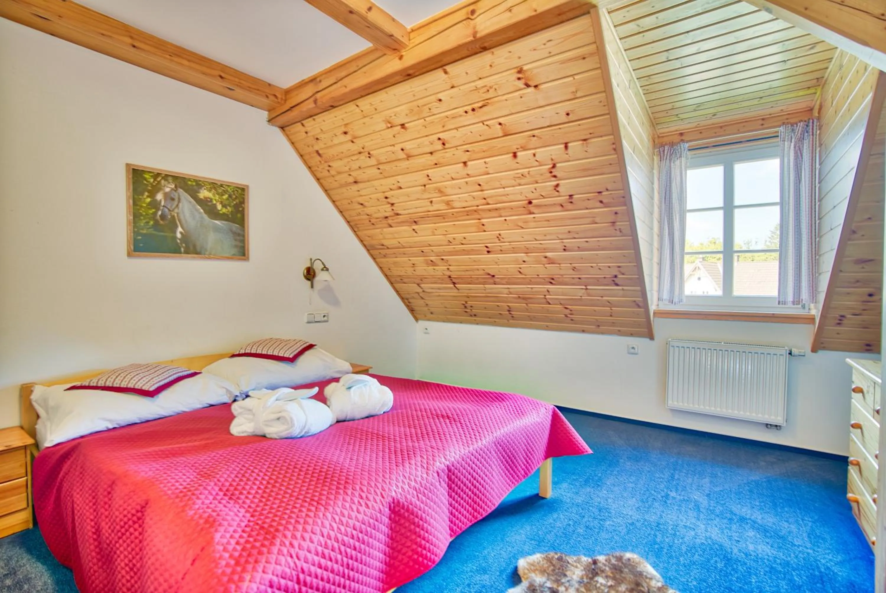 Bed in Apartmán-Hotel Jítravský Dvorec
