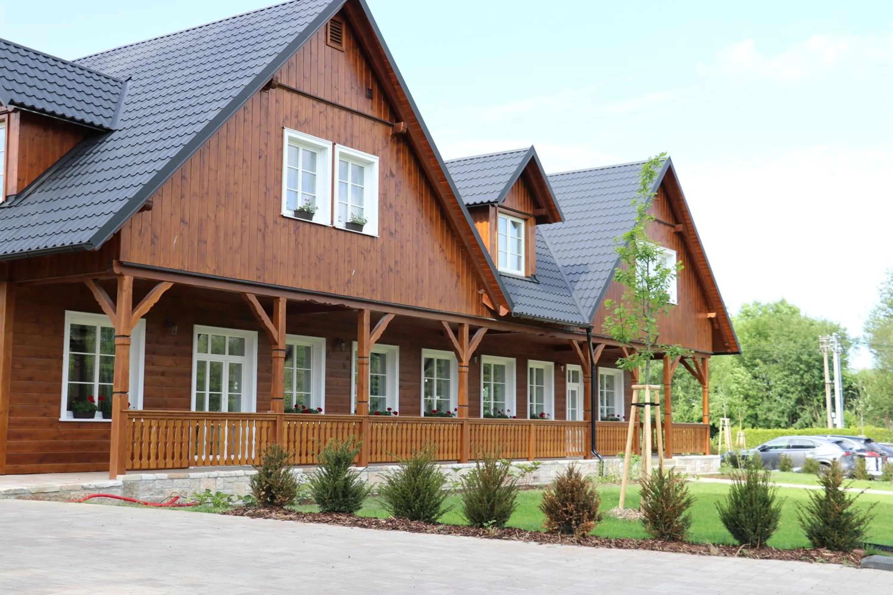 Property building in Apartmán-Hotel Jítravský Dvorec