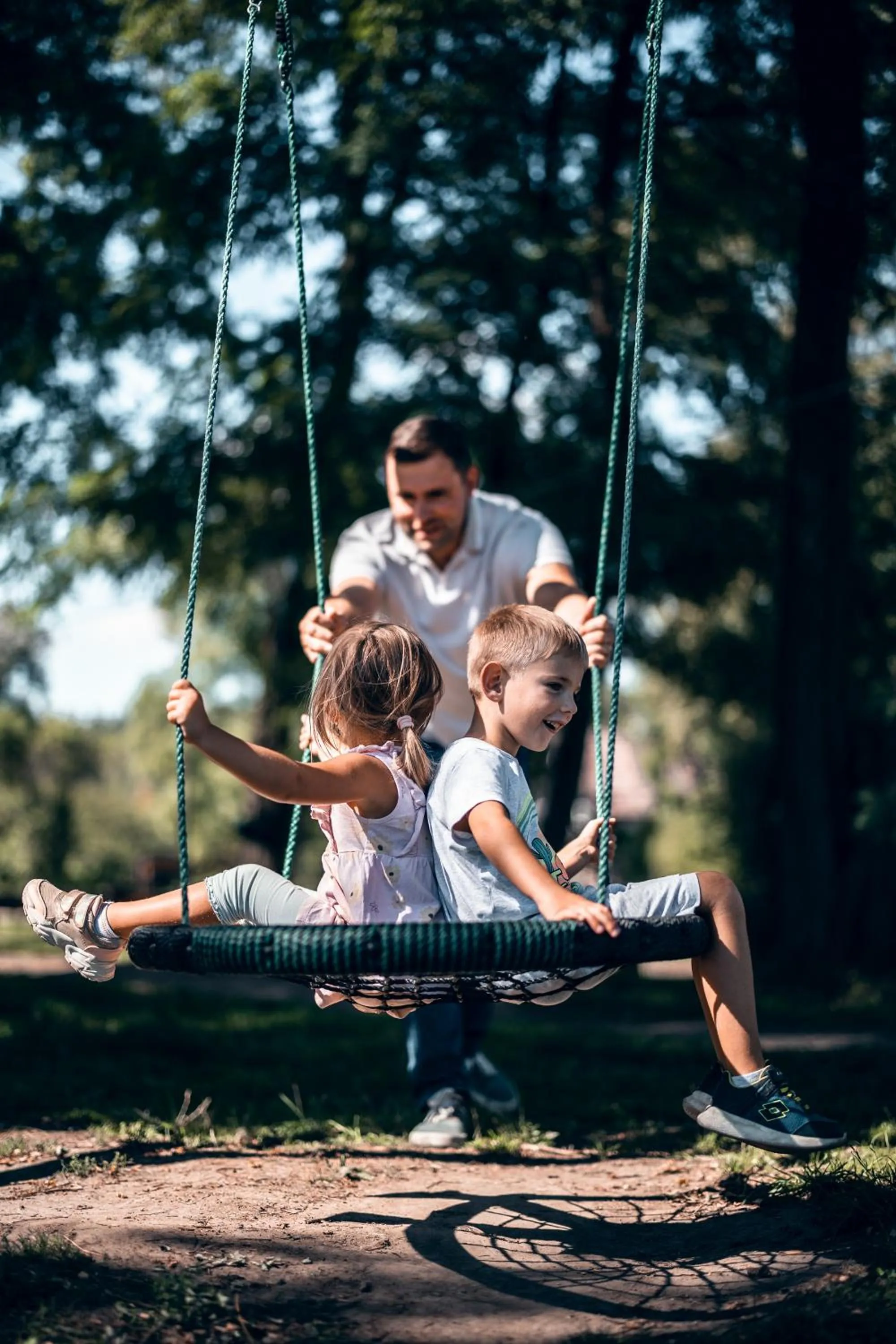 Children play ground in Apartmán-Hotel Jítravský Dvorec