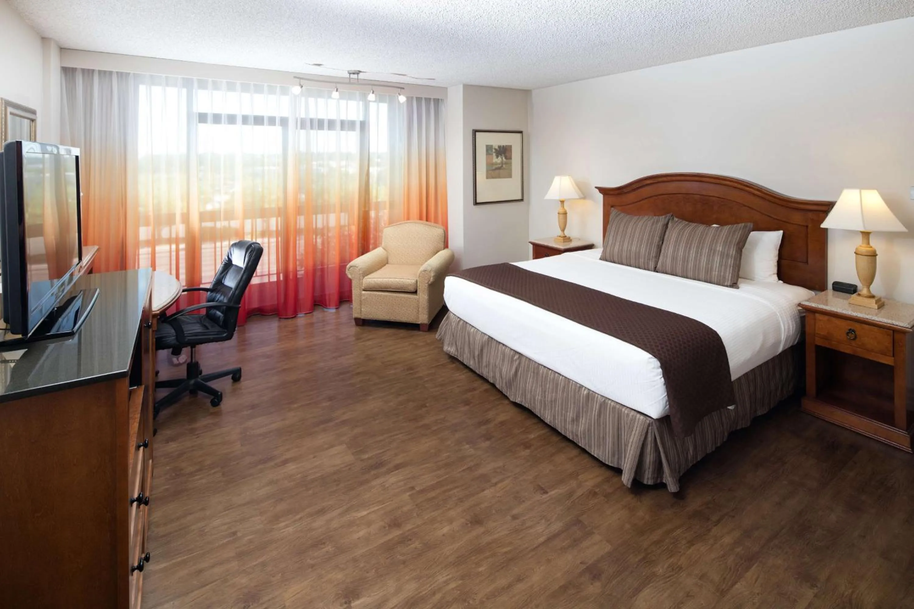 Bed in Red Lion Hotel Boise Downtowner