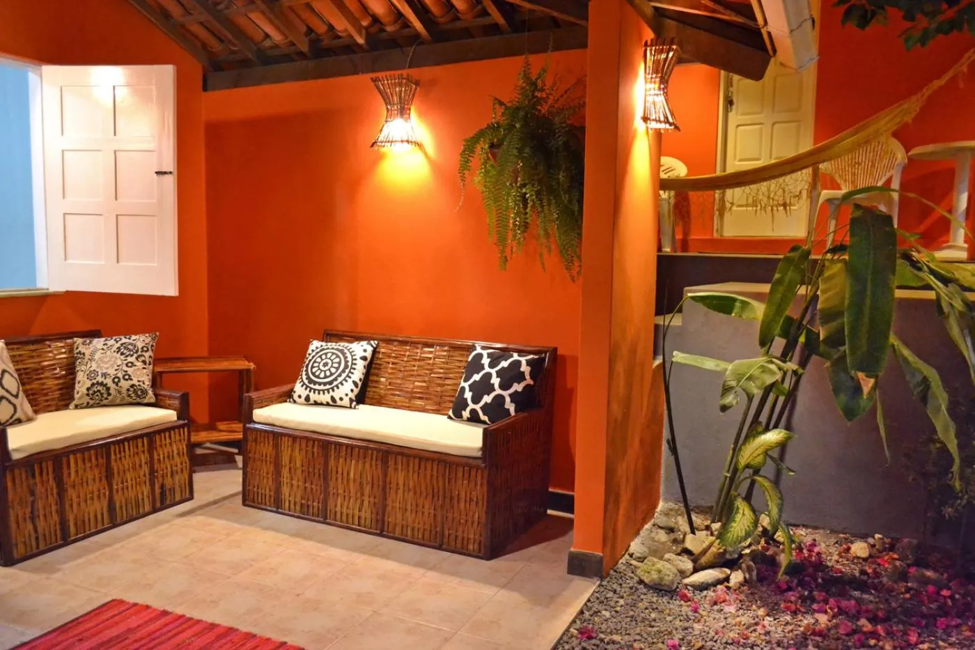 Patio in Pousada Aconchego