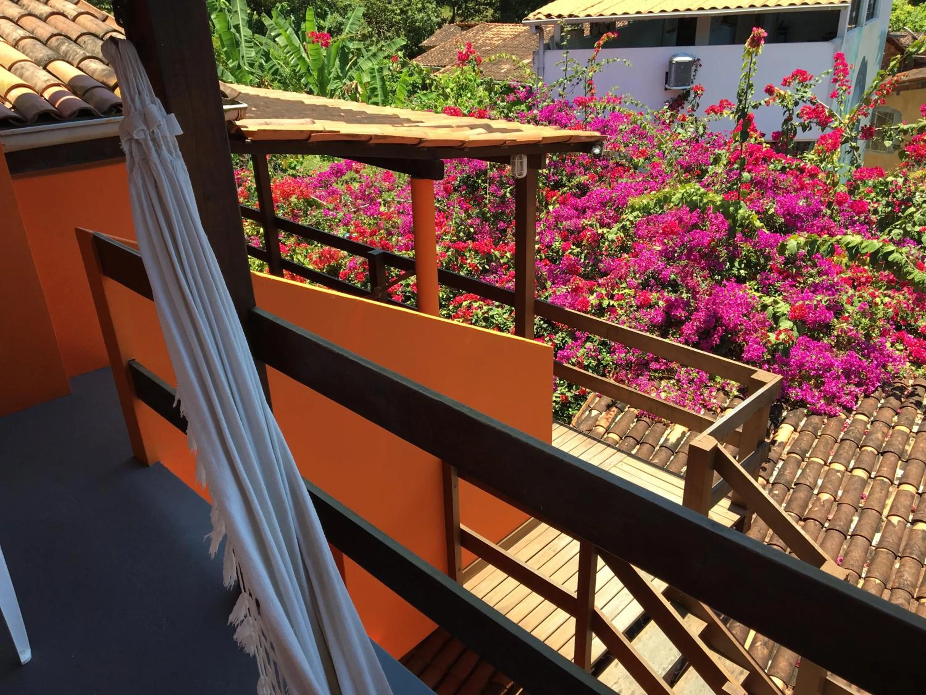 Balcony/Terrace in Pousada Aconchego