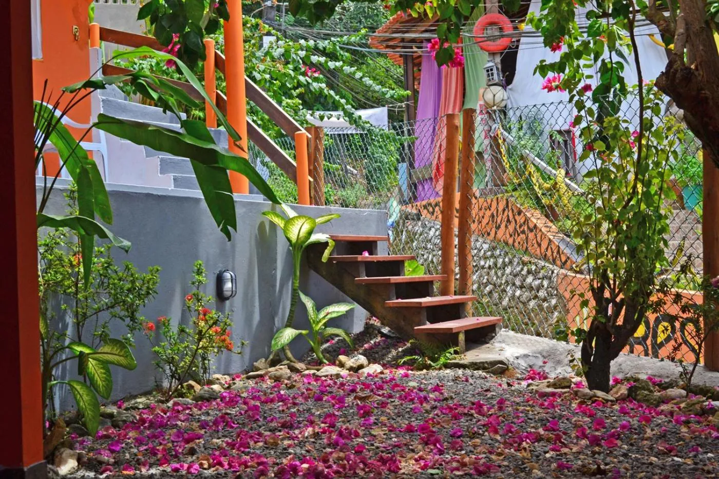 Garden in Pousada Aconchego
