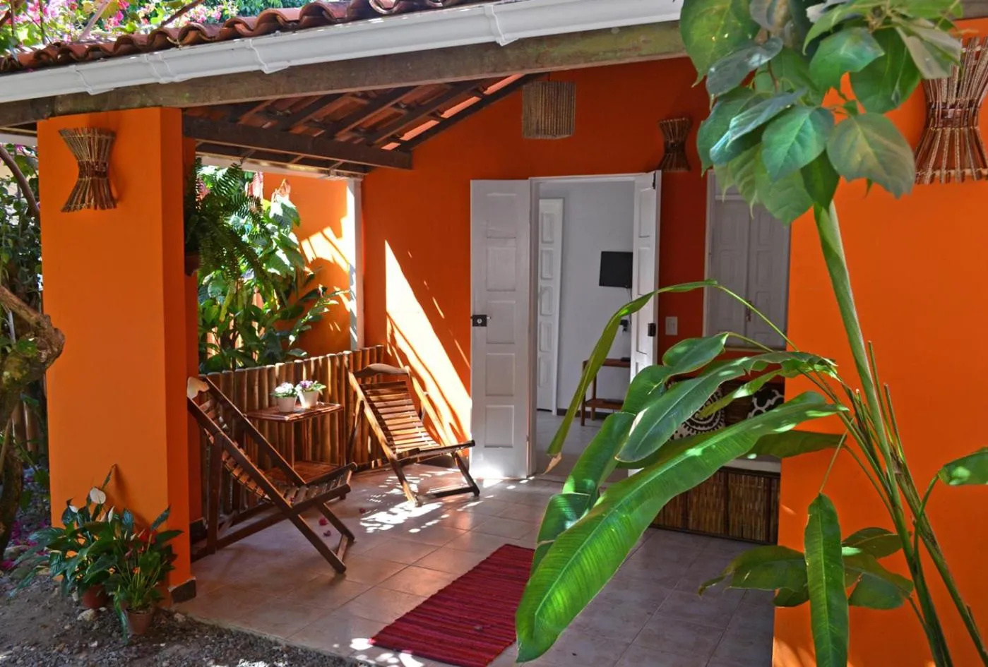 Garden in Pousada Aconchego